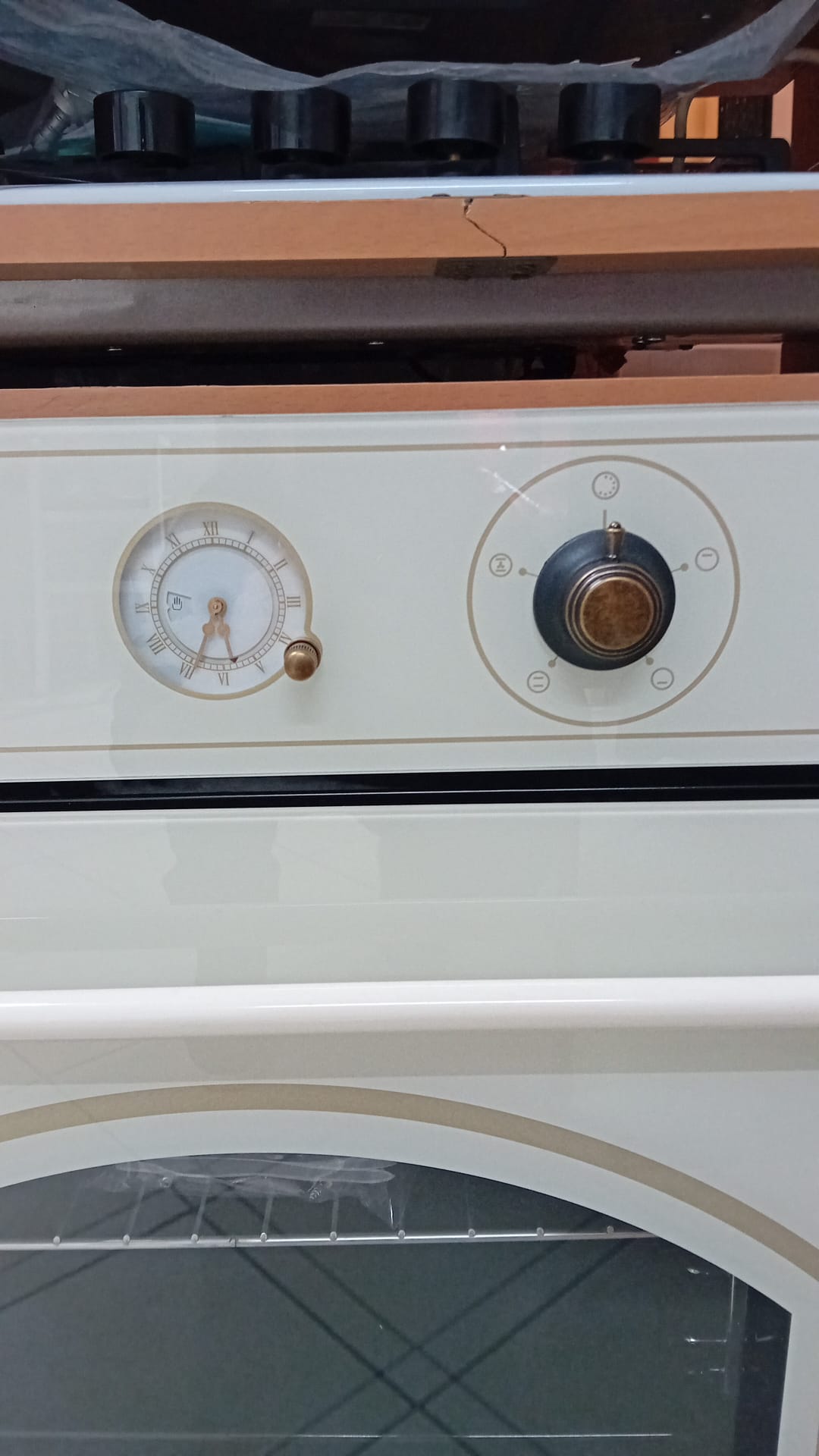 FORNO STAYLUX IN VETRO AVORIO