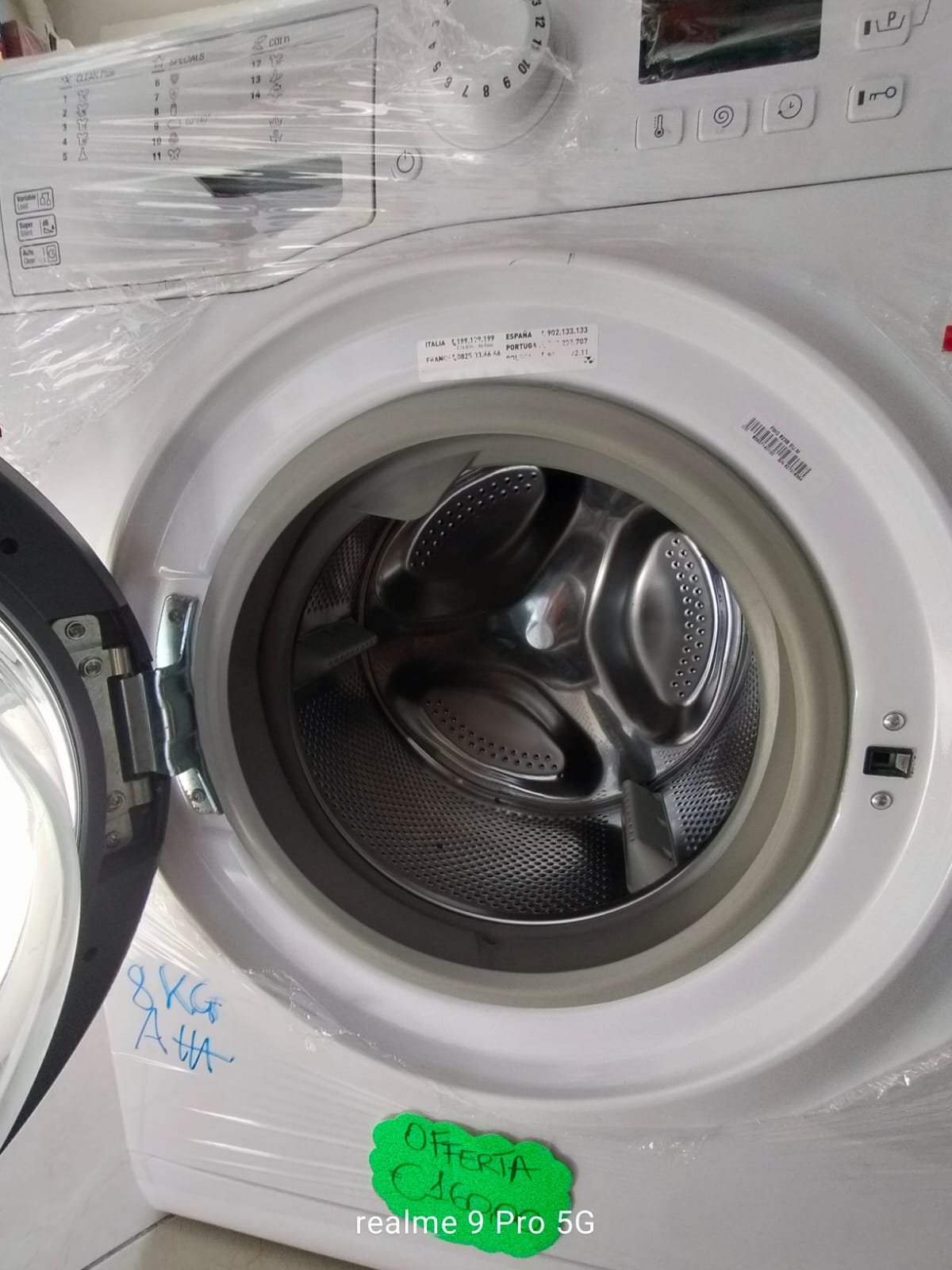 LAVATRICE HOTPOINT ARISTON 8KG