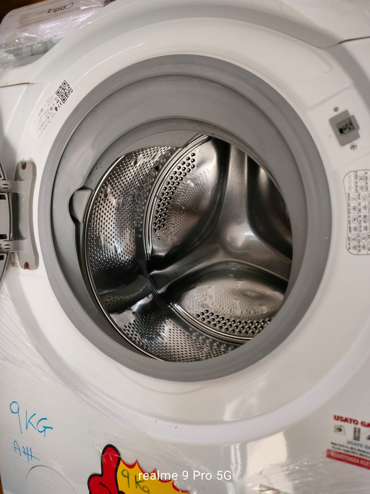 LAVATRICE CANDY RAPIDO' 9KG