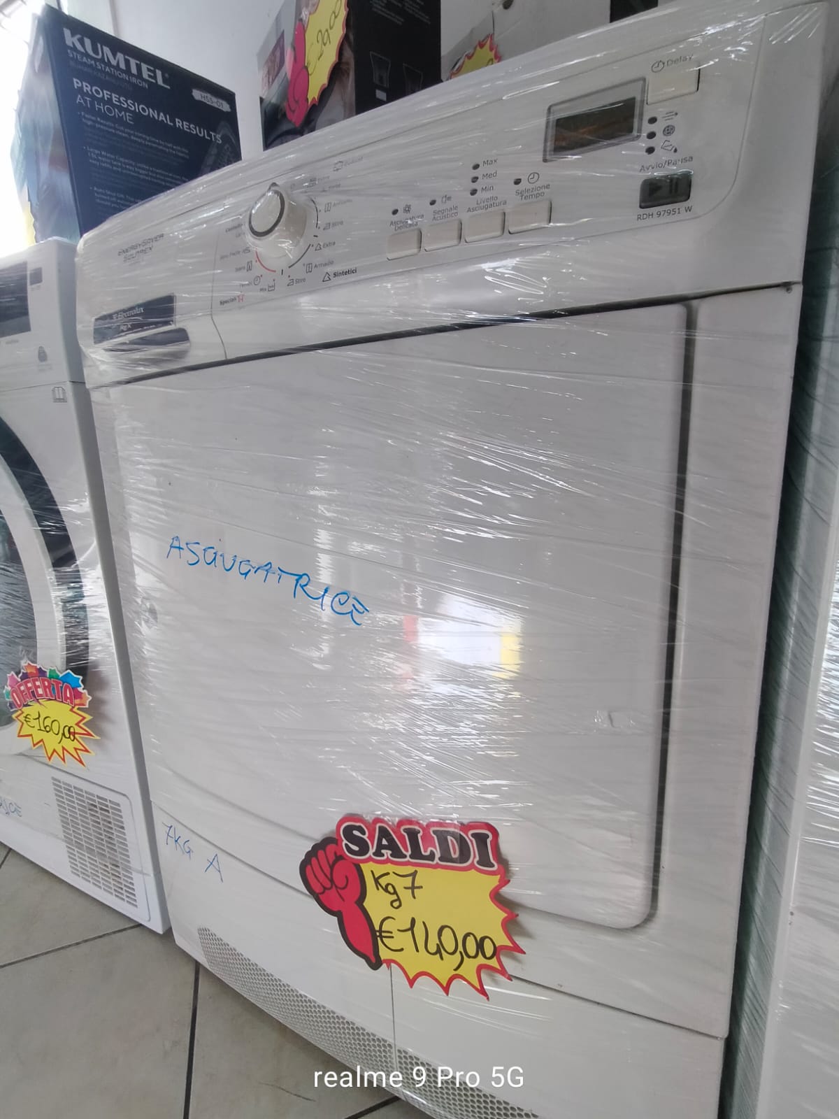 ASCIUGTRICE ELECTROLUX REX 7KG