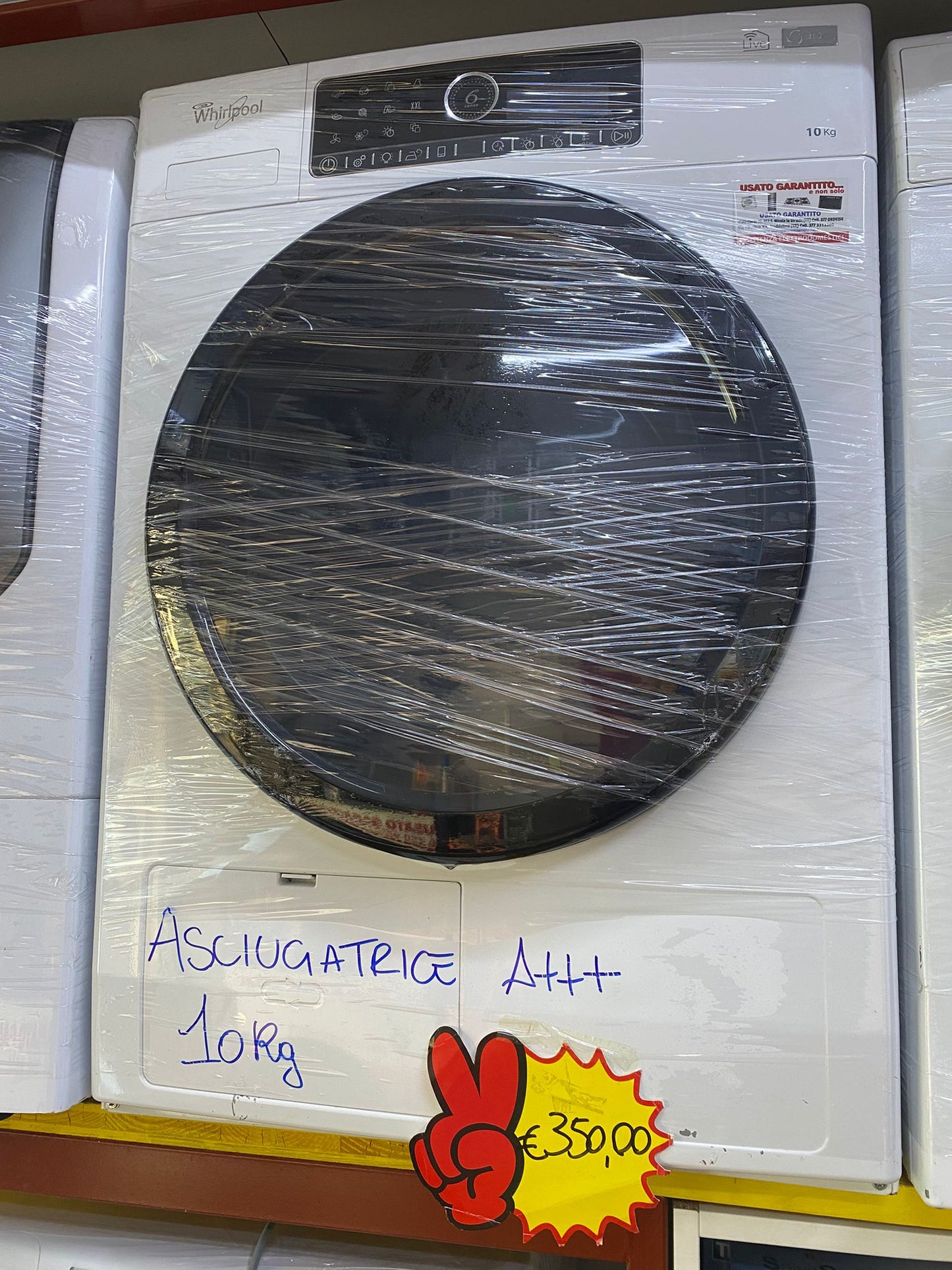 ASCIUGATRICE WHIRLPOOL 10KG