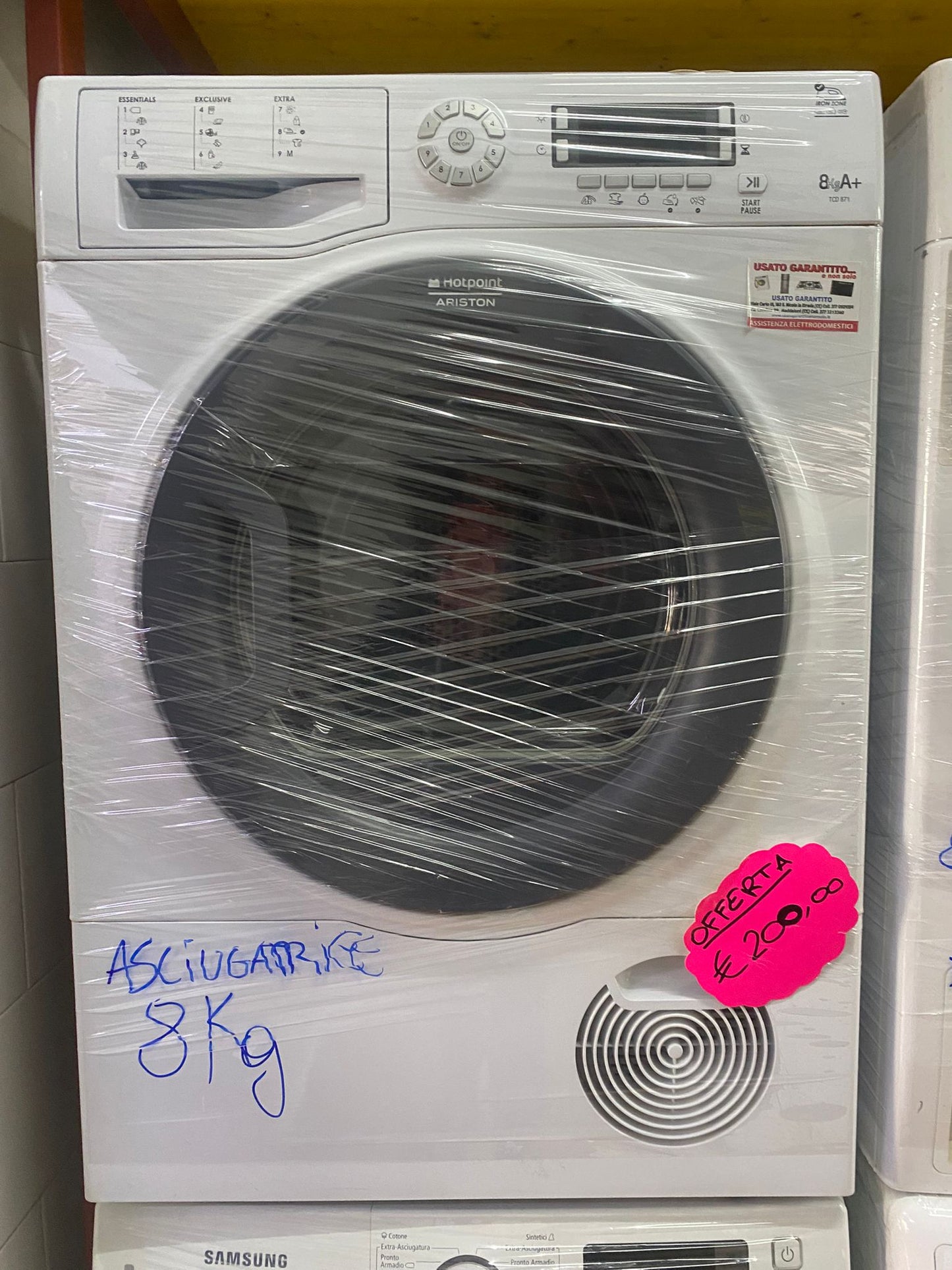 ASCIUGATRICE HOTPOINT ARISTON 8KG