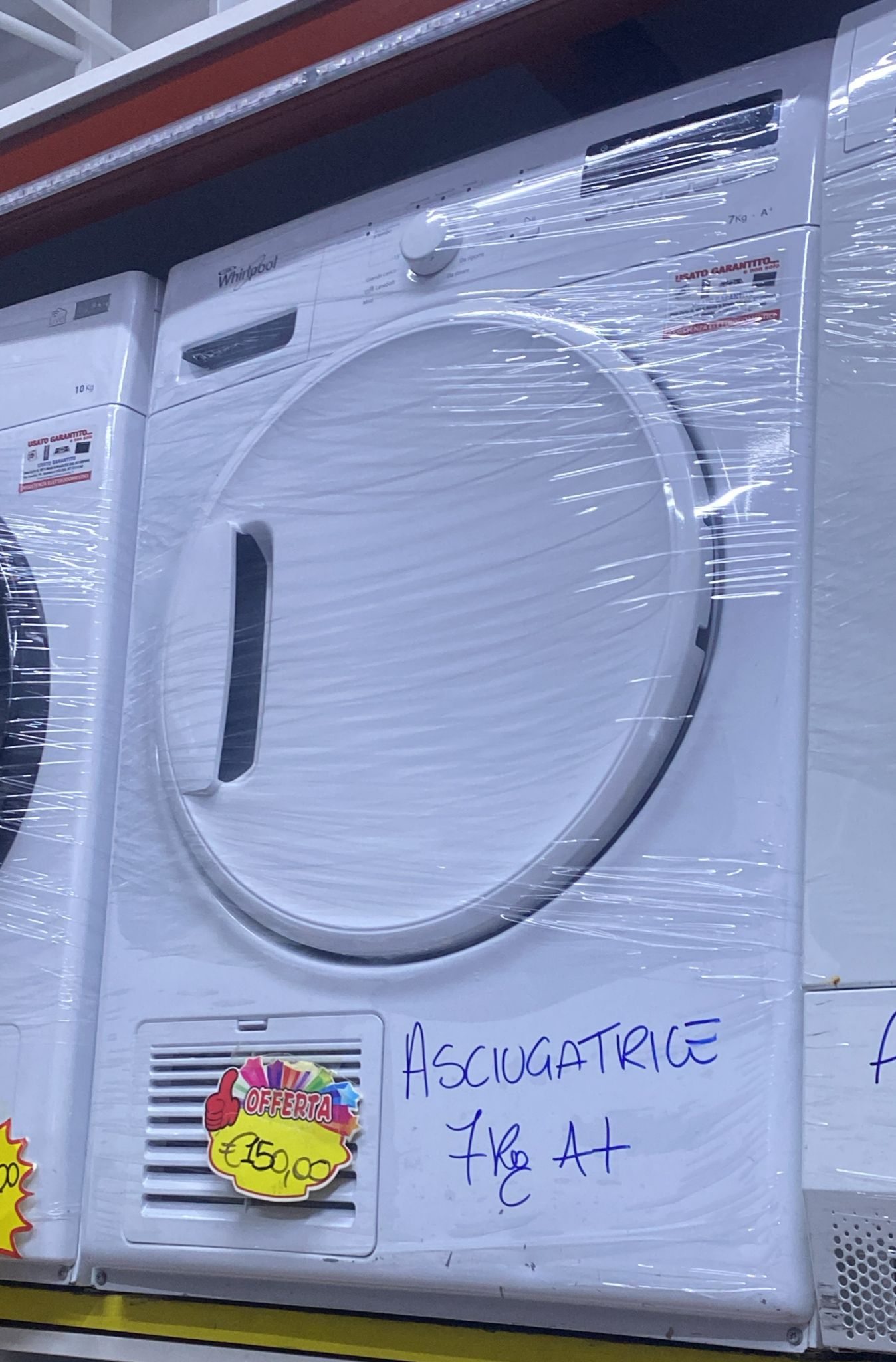 ASCIUGATRICE WHIRLPOOL 7KG