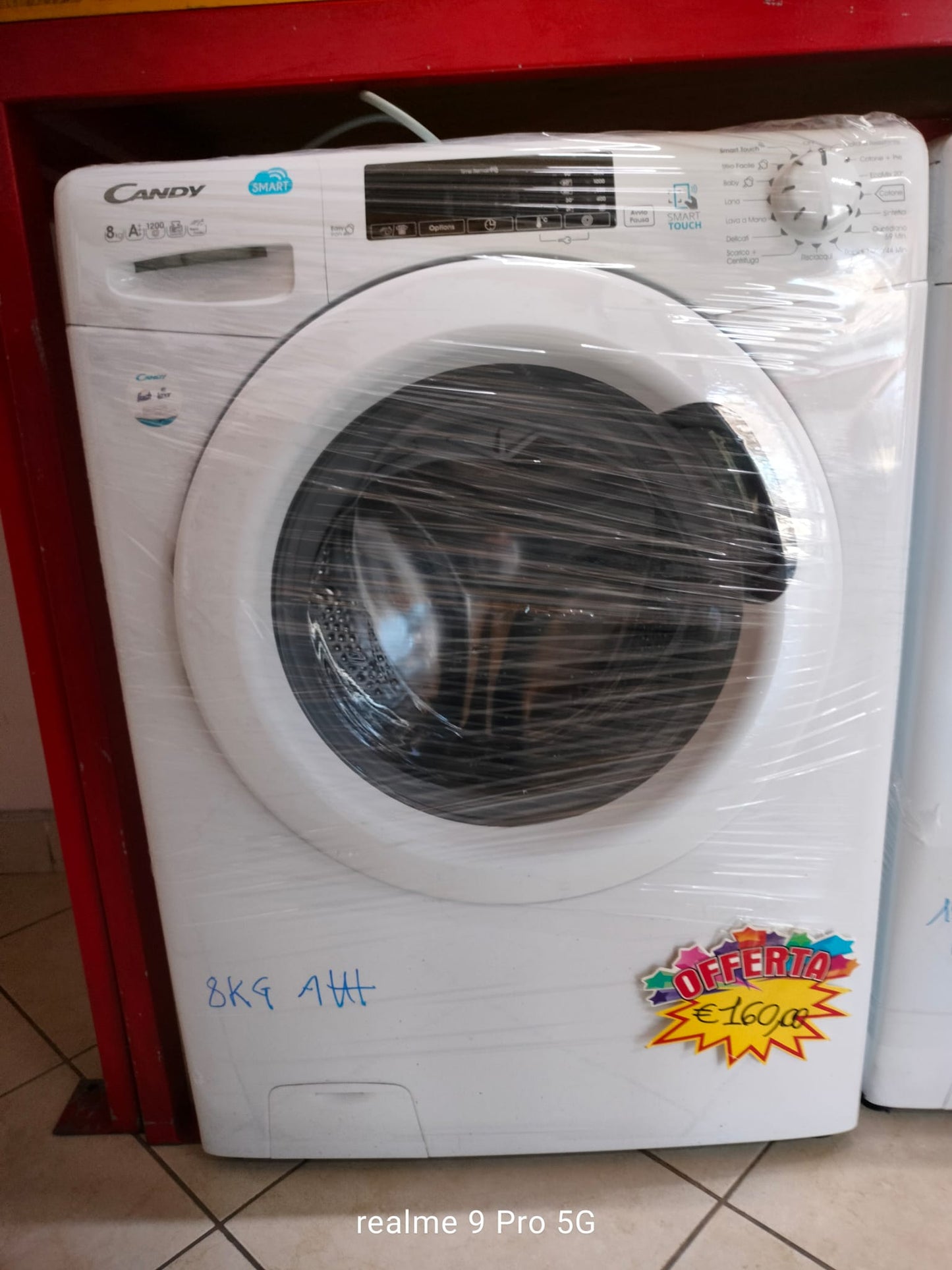 LAVATRICE CANDY SMART 8KG