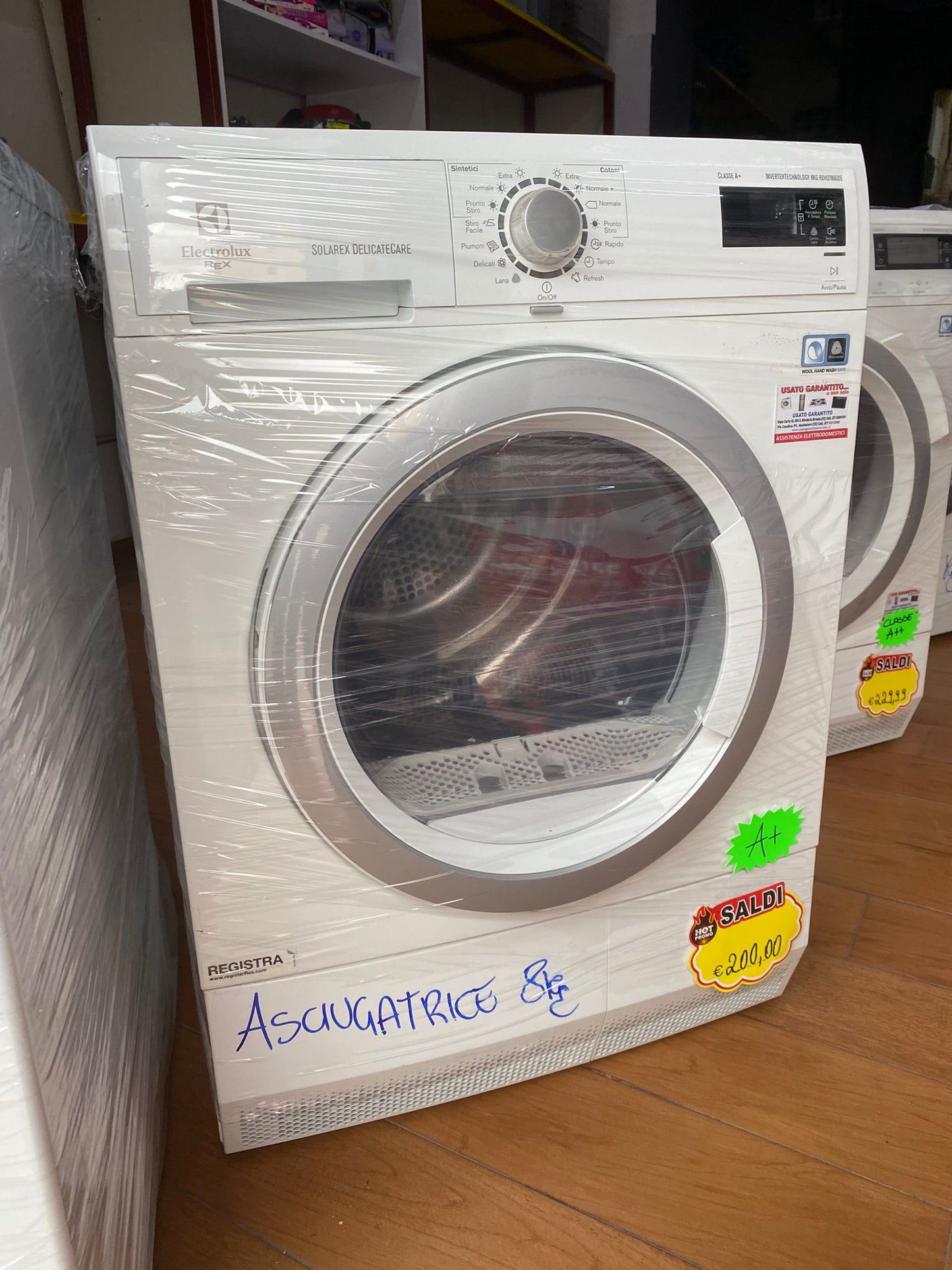 ASCIUGATRICE ELETROLUX REX 8KG