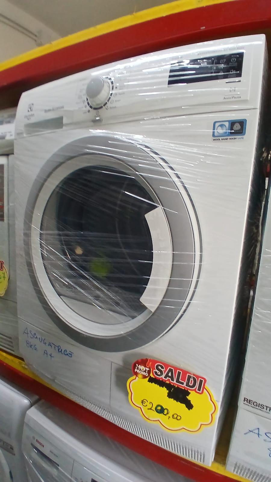 ASCIUGATRICE ELECTROLUX SOLAREX 8KG