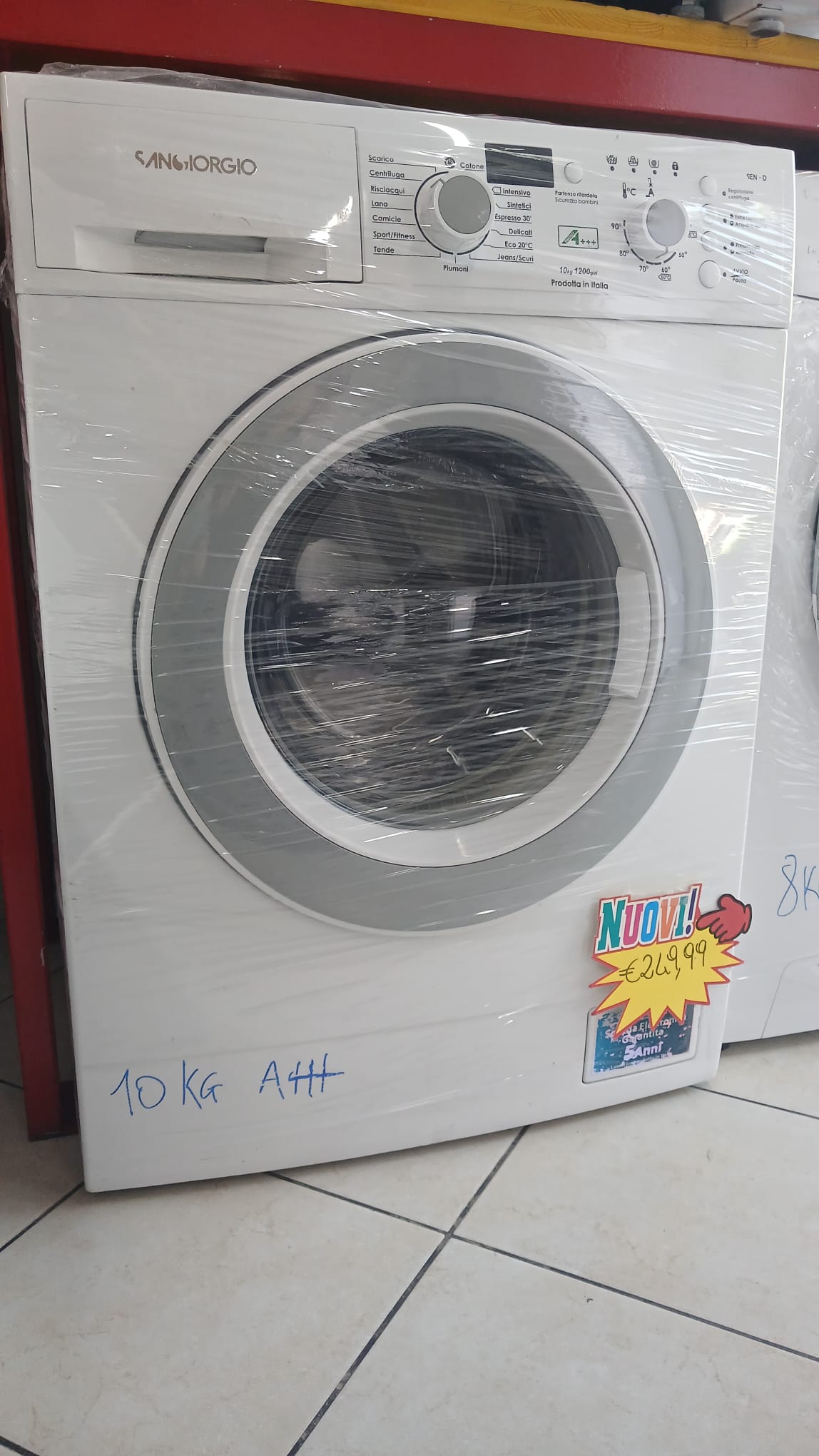 LAVATRICE SAN GIORGIO 10KG