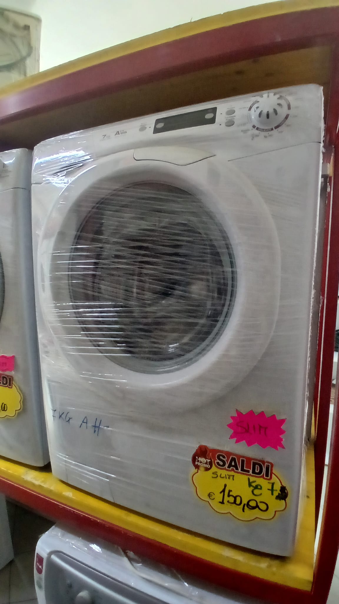 LAVATRICE CANDY GRANDO' EVO 7KG SLIM