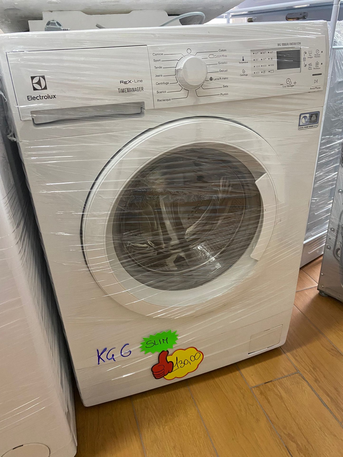 LAVATRICE ELECTROLUX REX 6KG SLIM