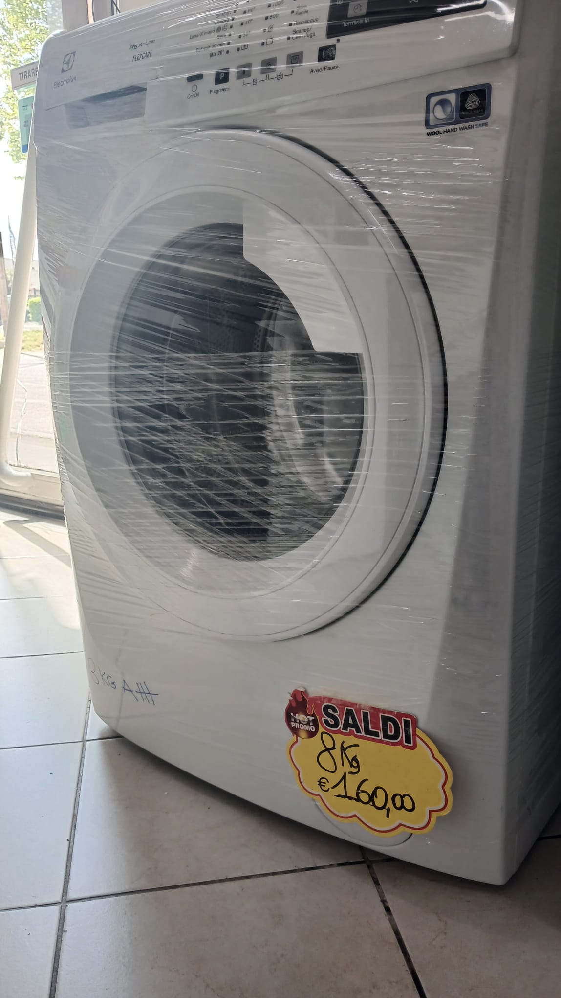 LAVATRICE ELECTROLUX REX 8KG