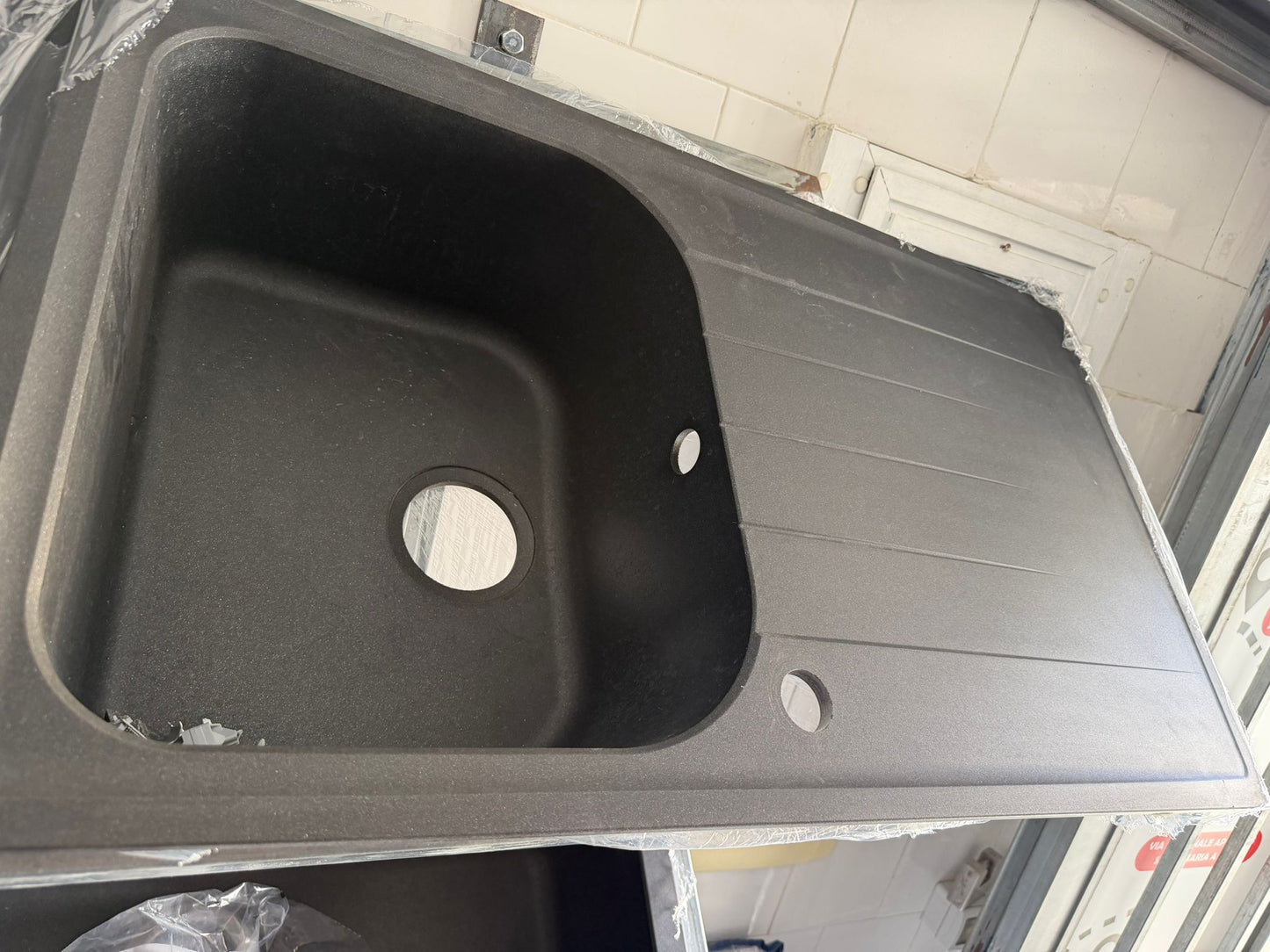 LAVELLO FRAGRANITE A 2 VASCHE