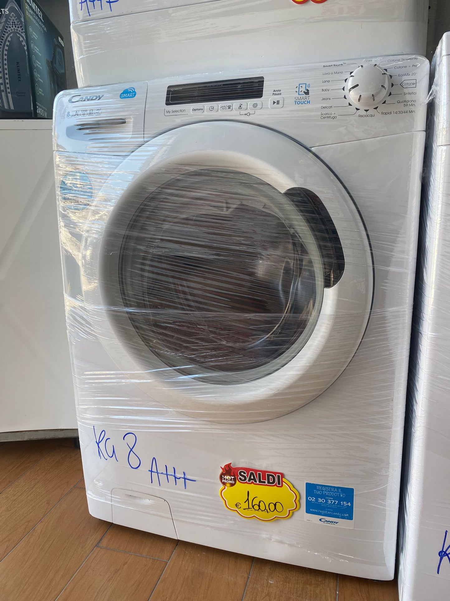 LAVATRICE CANDY SMART 8KG