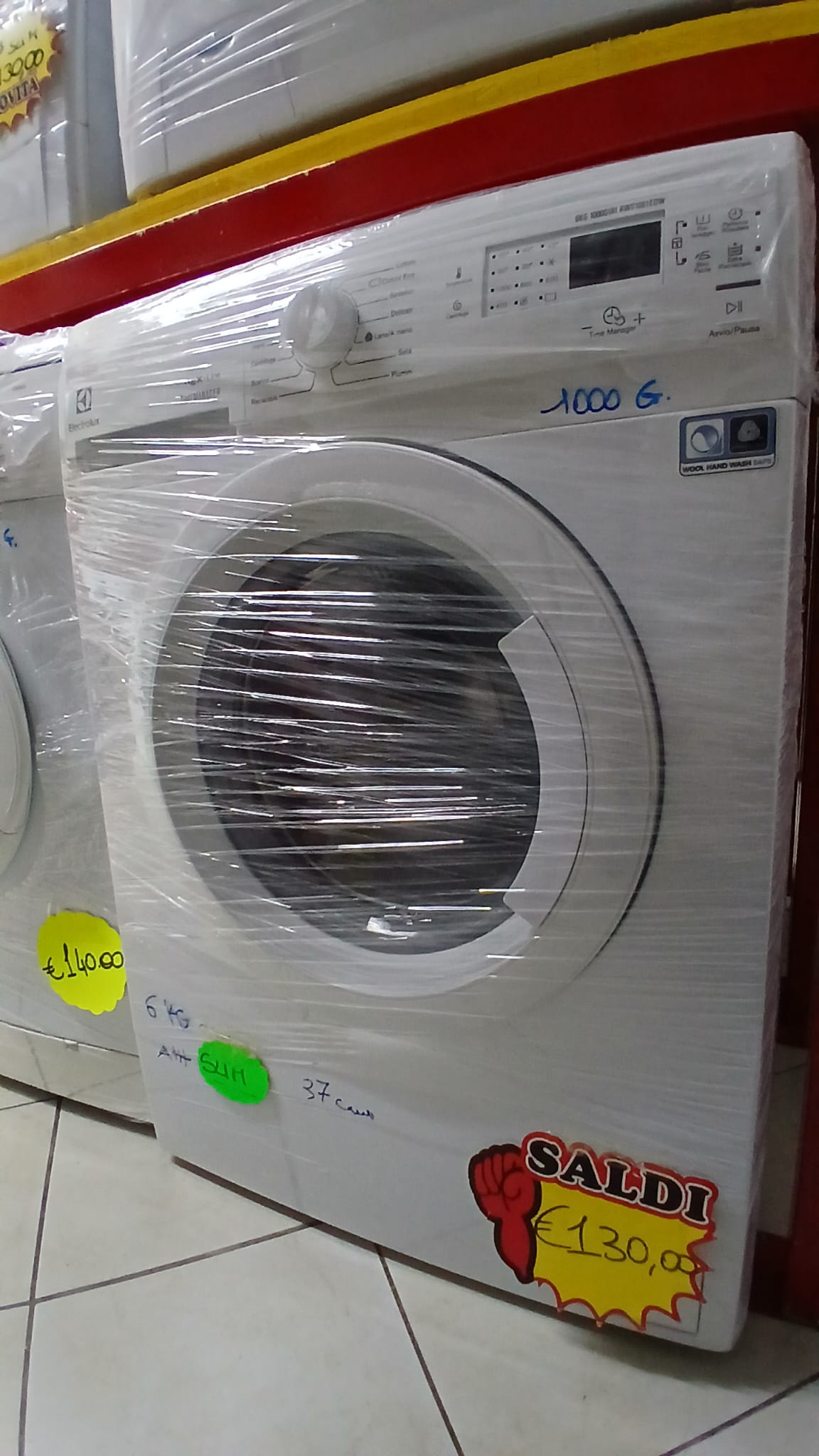 LAVATRICE ELECTROLUX 6KG SLIM