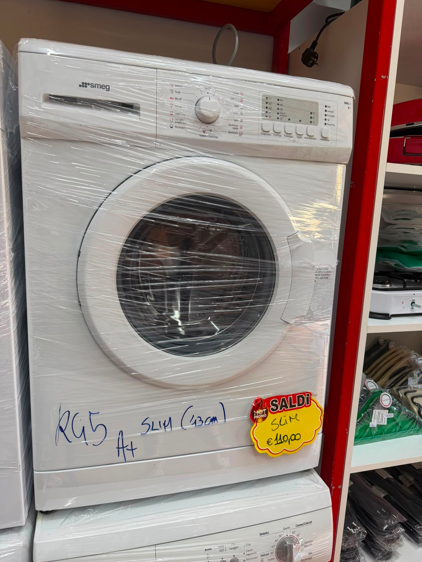 LAVATRICE SMEG 5KG SLIM