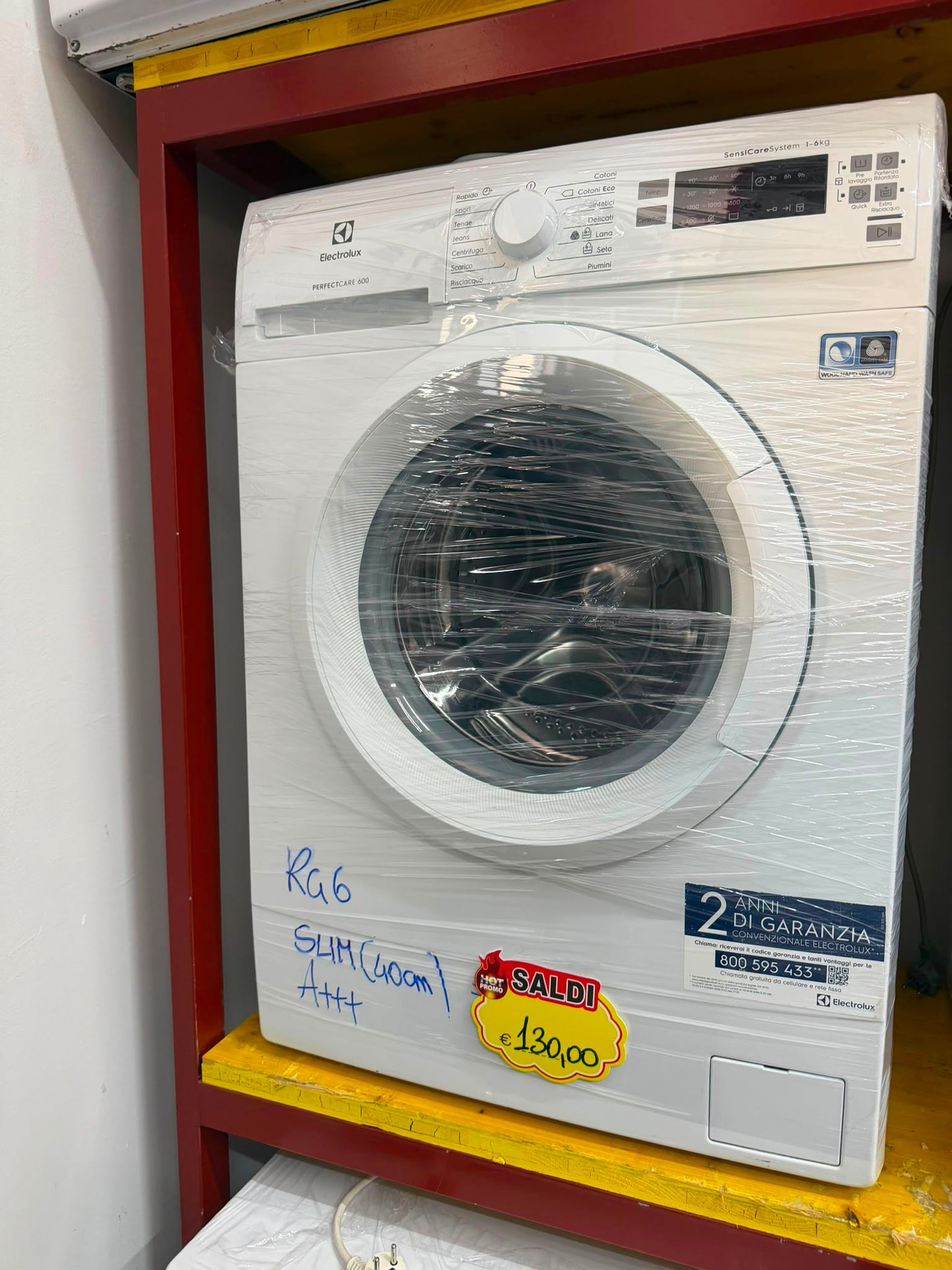 LAVATRICE ELECTROLUX 6KG SLIM