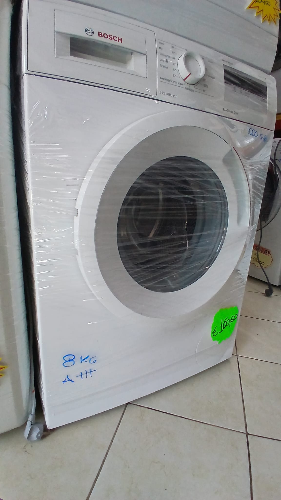 LAVATRICE BOSCH SERIE 4 8KG