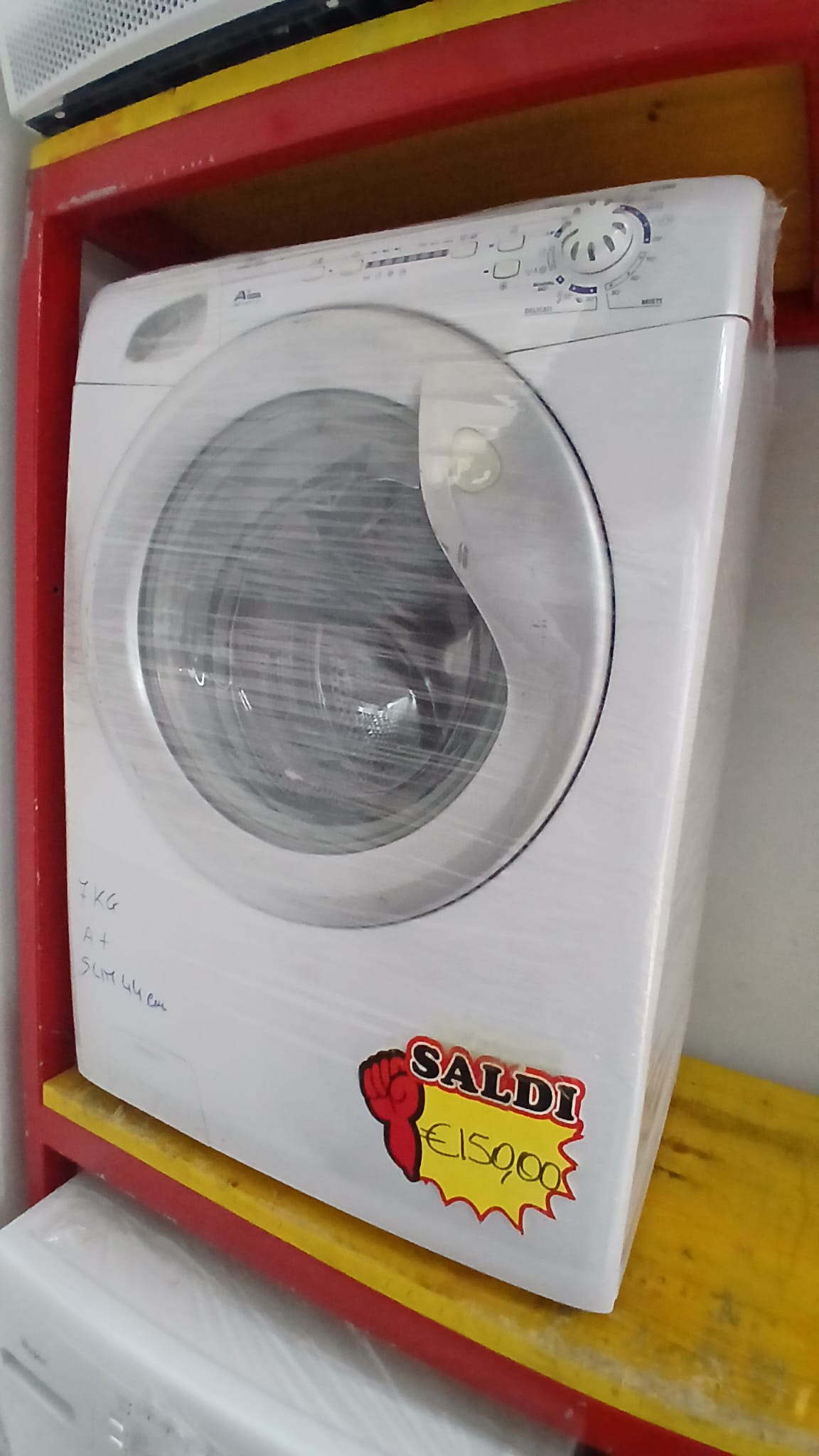 LAVATRICE CANDY GRANDO COMFORT 7KG SLIM