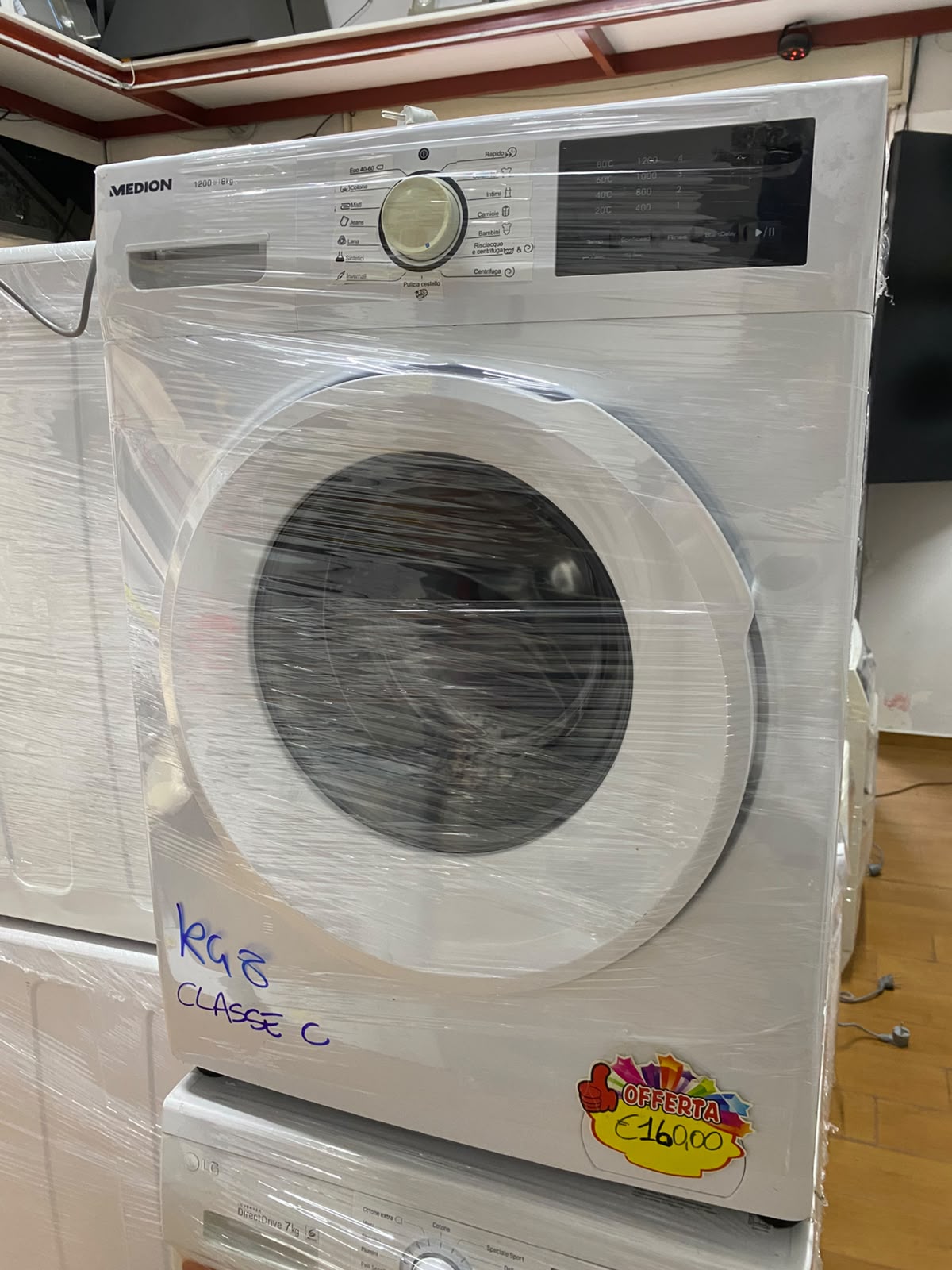 LAVATRICE MEDION 8KG