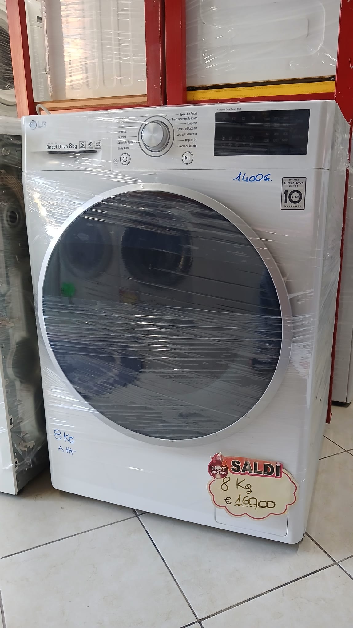 LAVATRICE LG 8KG