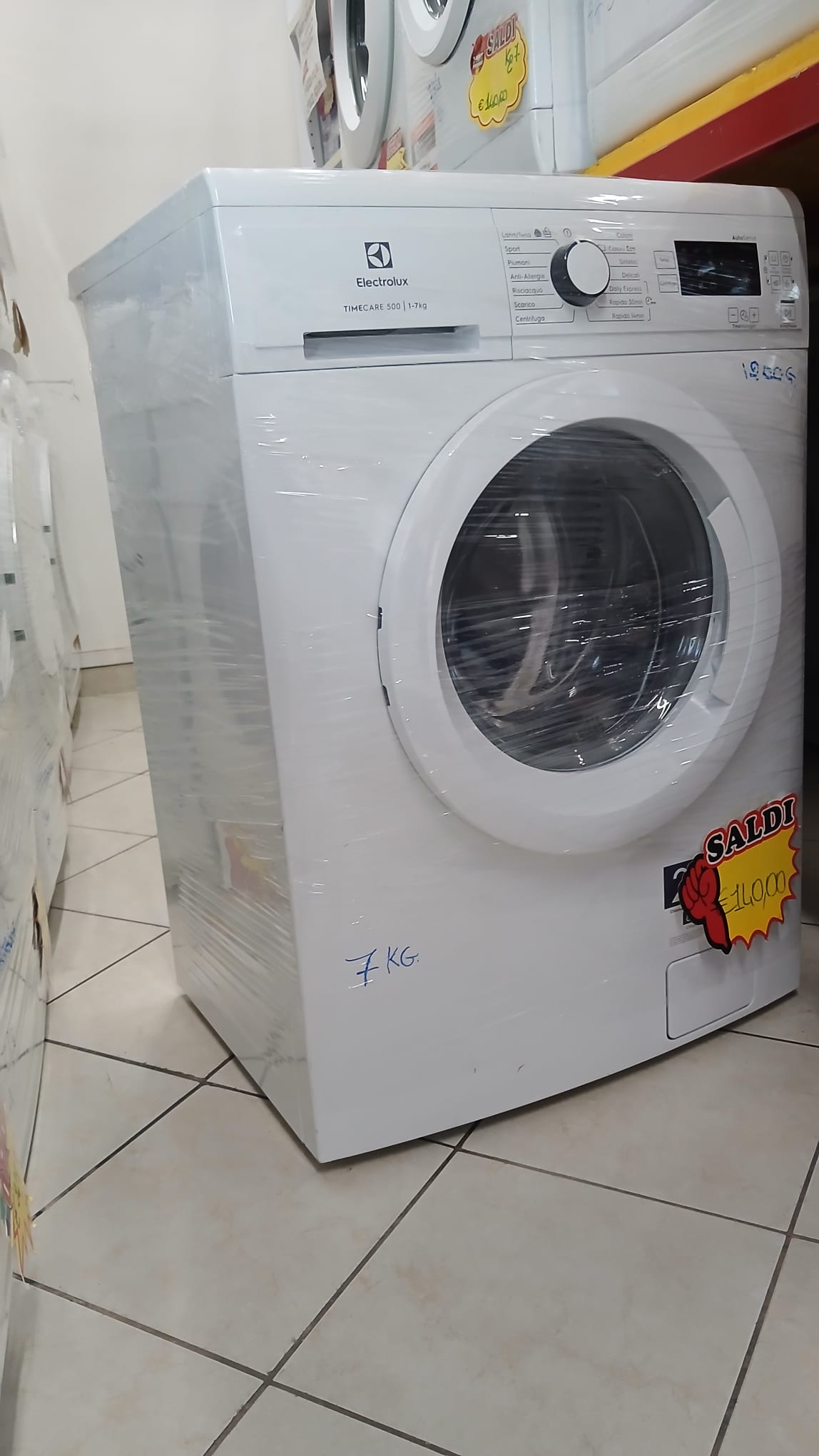 LAVATRICE ELECTROLUX REX 7KG