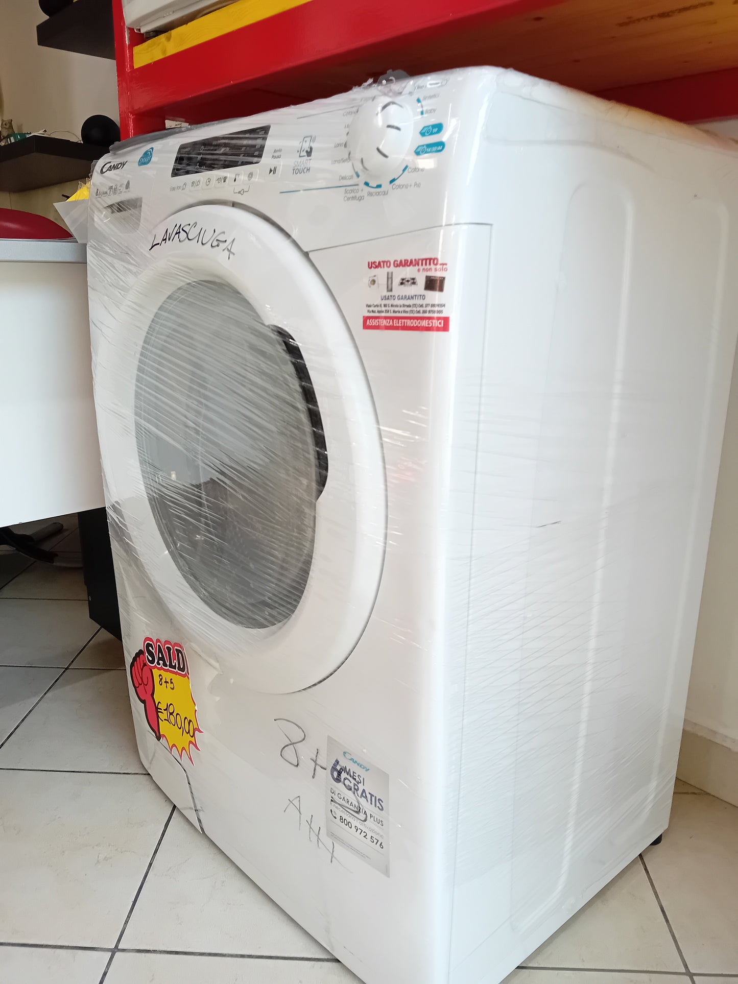 LAVAASCIUGA CANDY 8+5KG