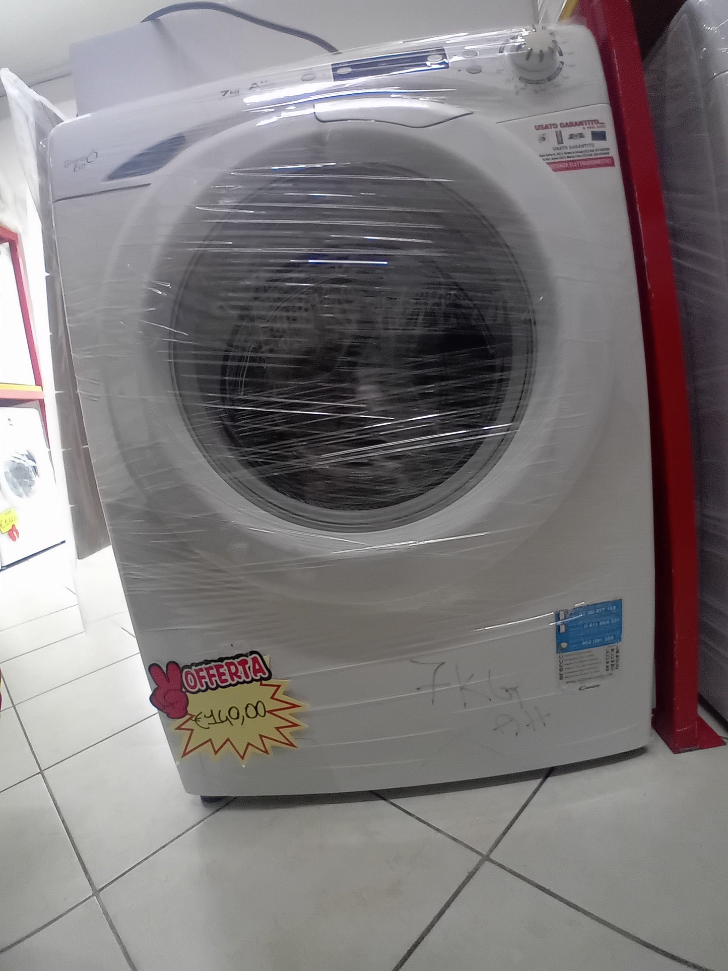 LAVATRICE CANDY GRANDO' EVO 7KG