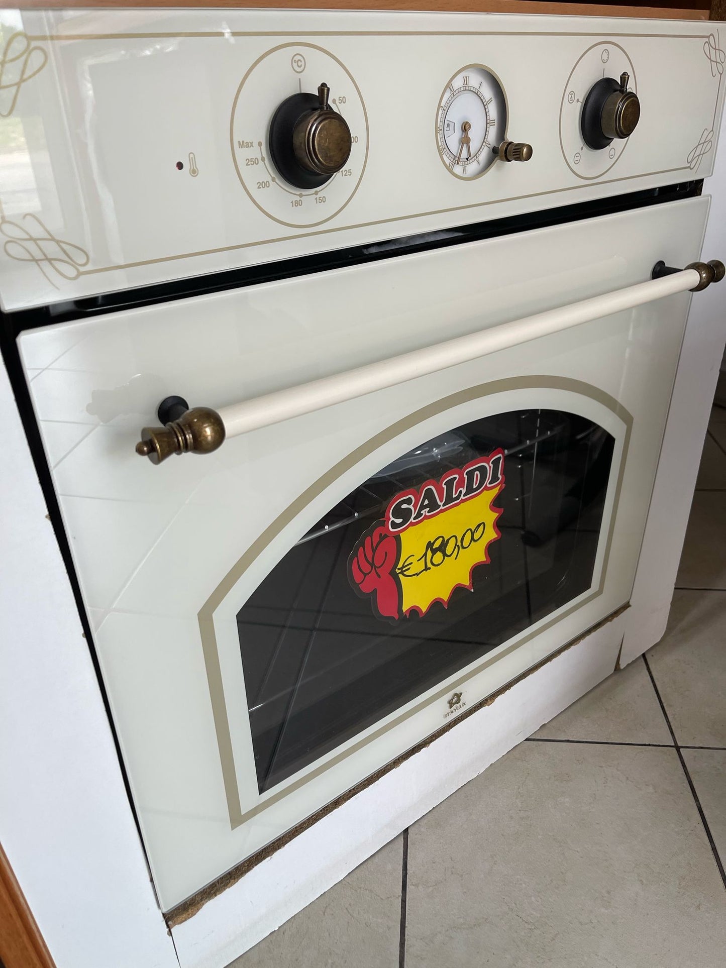 FORNO STAYLUX AD INCASSO  MOD. VINTAGE