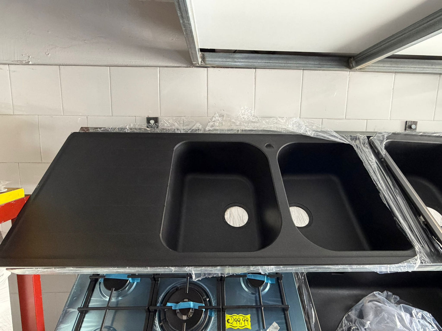 LAVELLO FRAGRANITE A 2 VASCHE