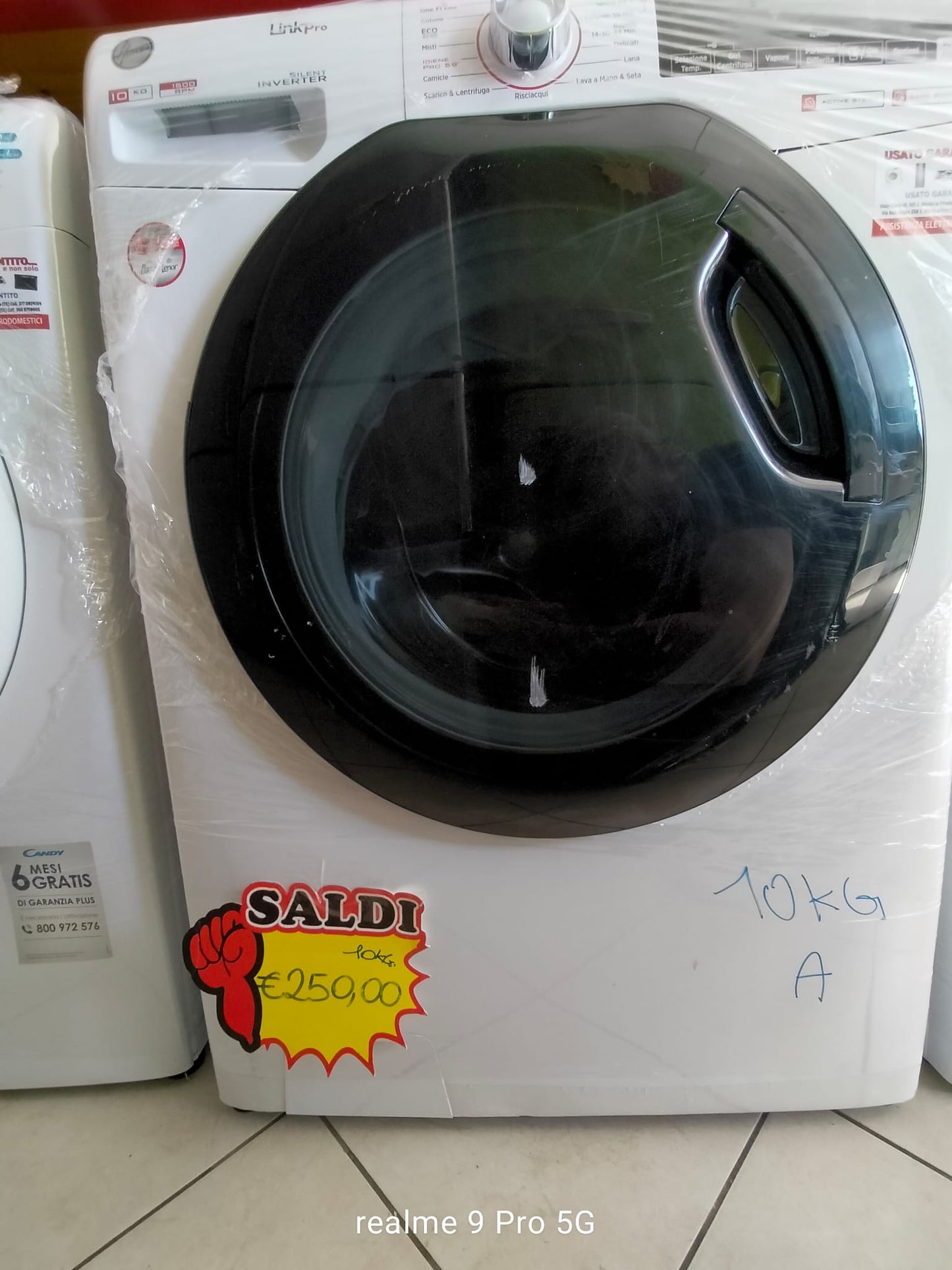 LAVATRICE HOOVER LINK PRO 10KG