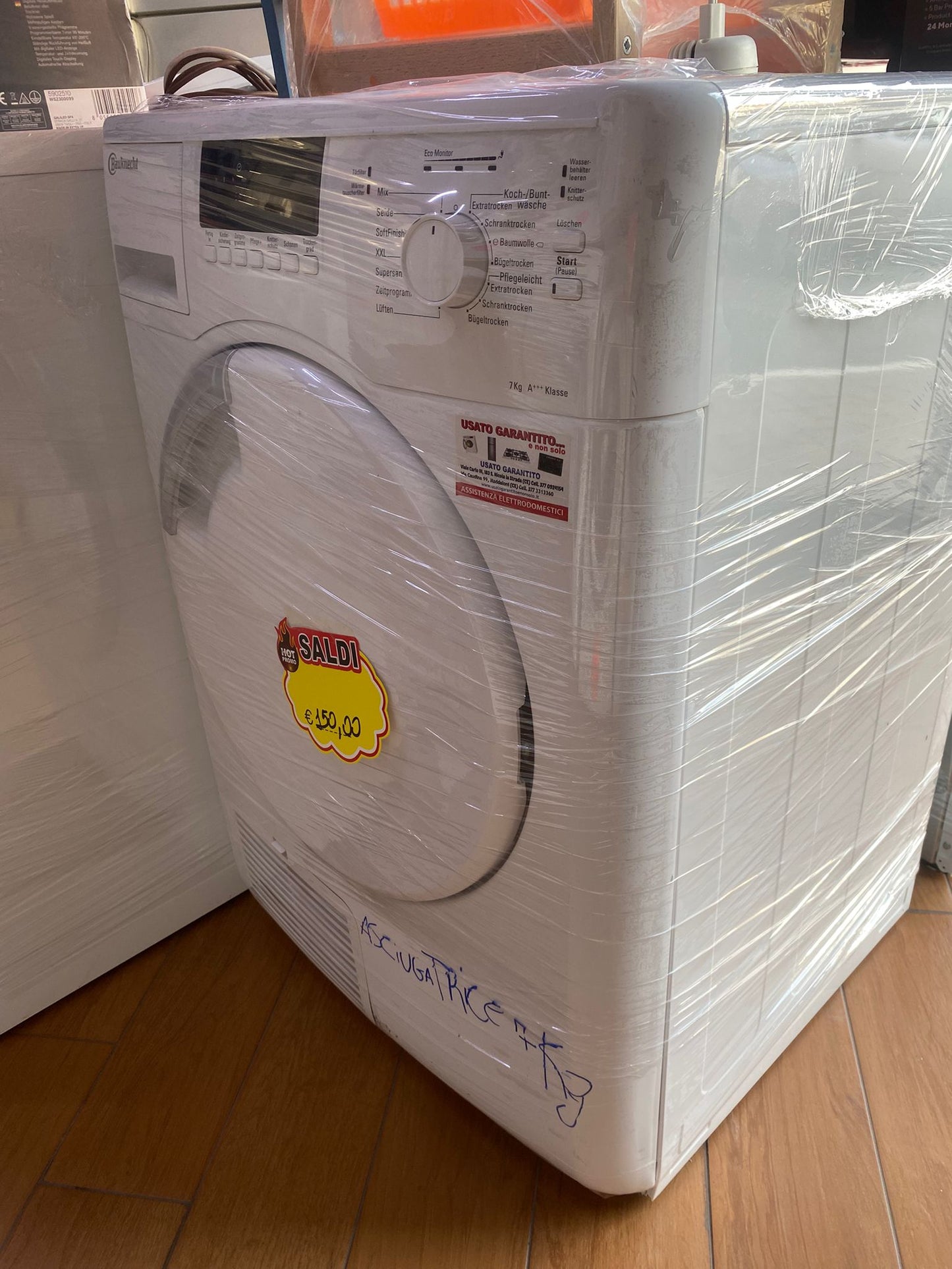 ASCIUGATRICE BAUKNECHT 7KG