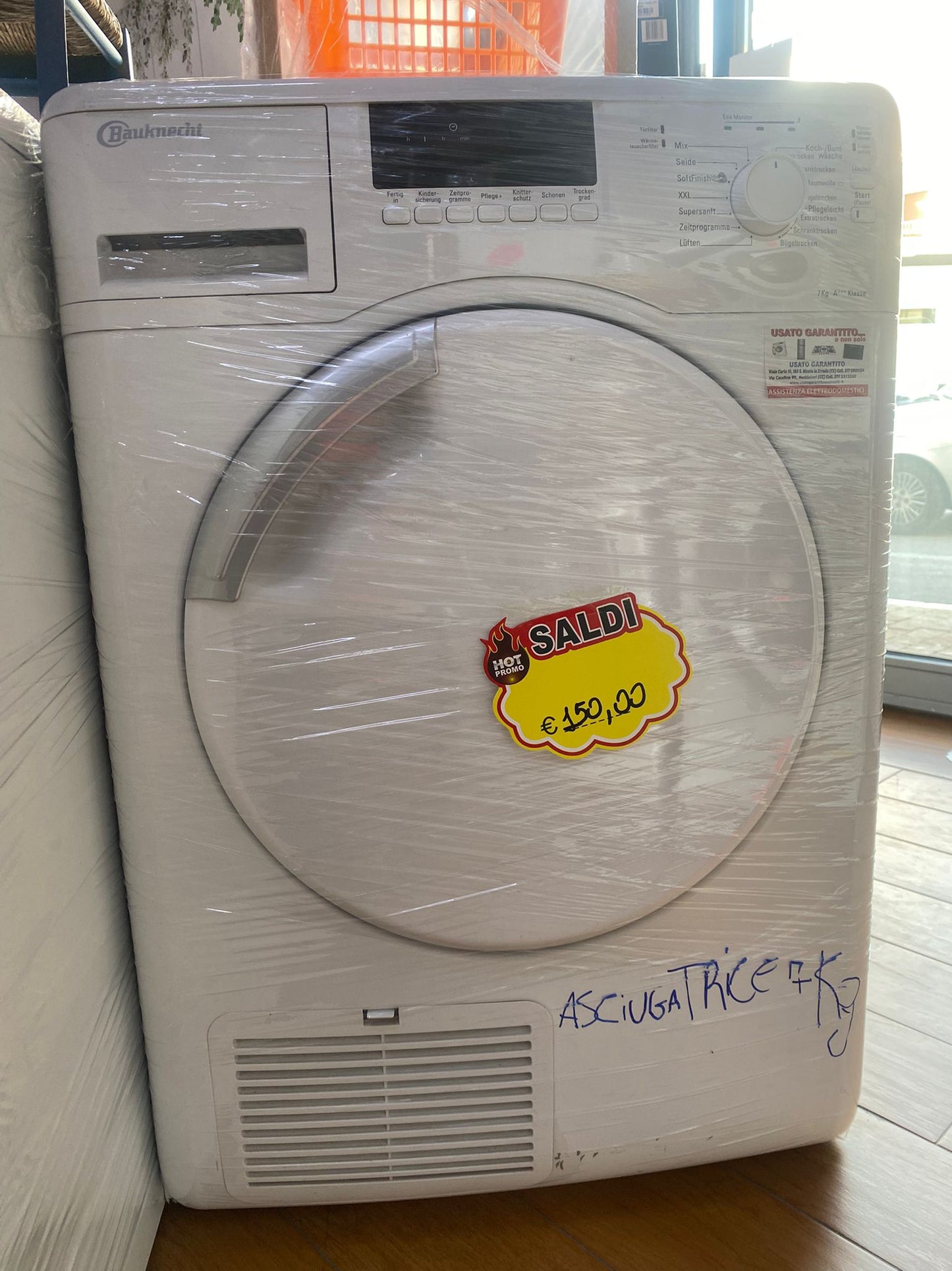 ASCIUGATRICE BAUKNECHT 7KG