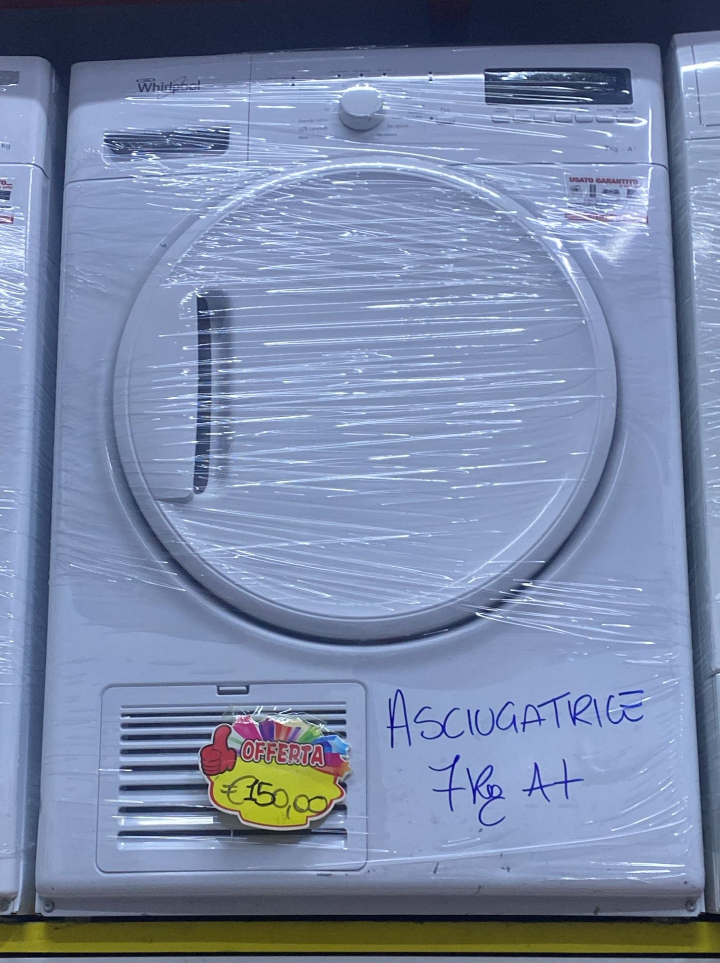 ASCIUGATRICE WHIRLPOOL 7KG