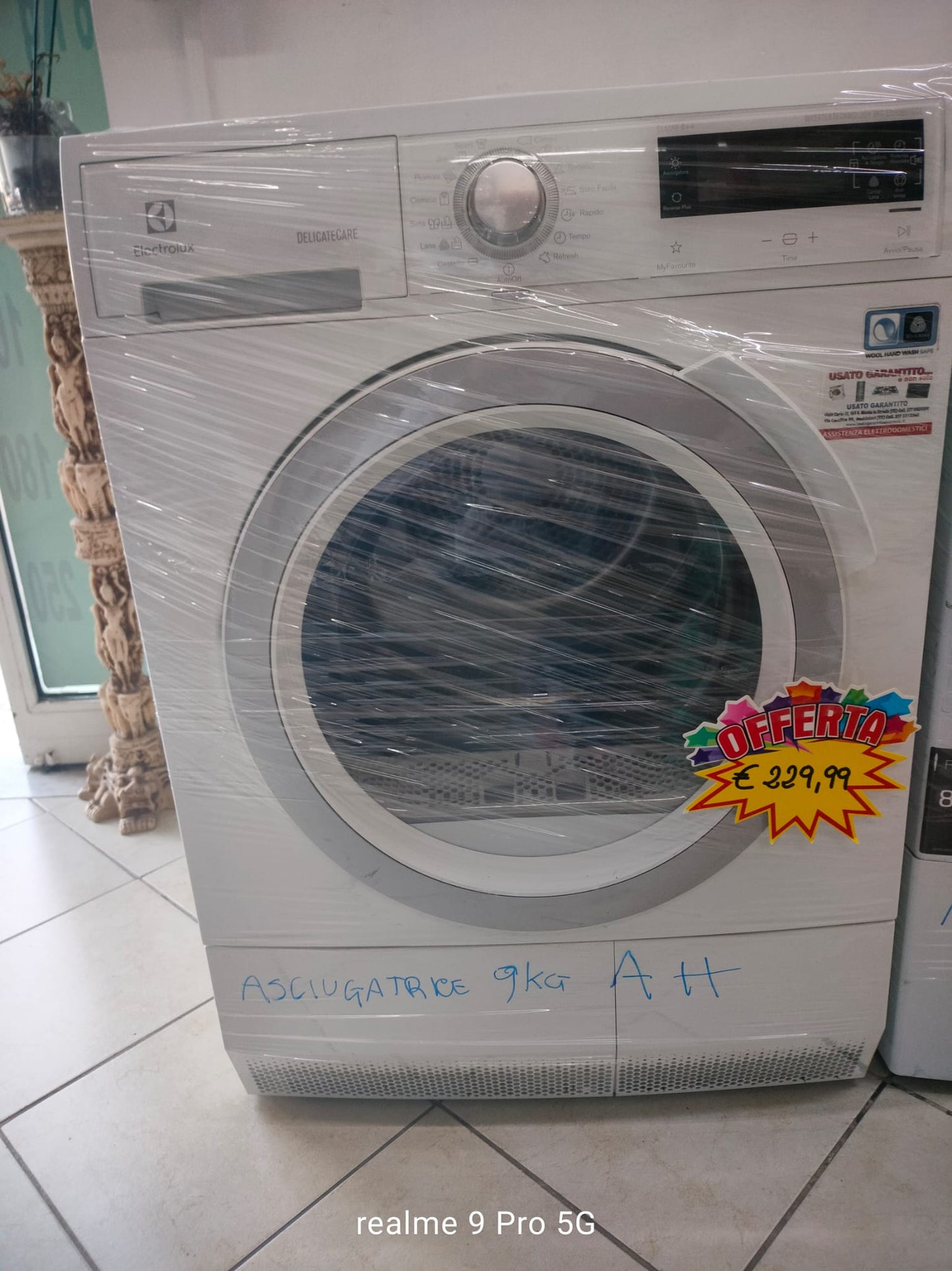 ASCIUGATRICE ELECTROLUX 9KG