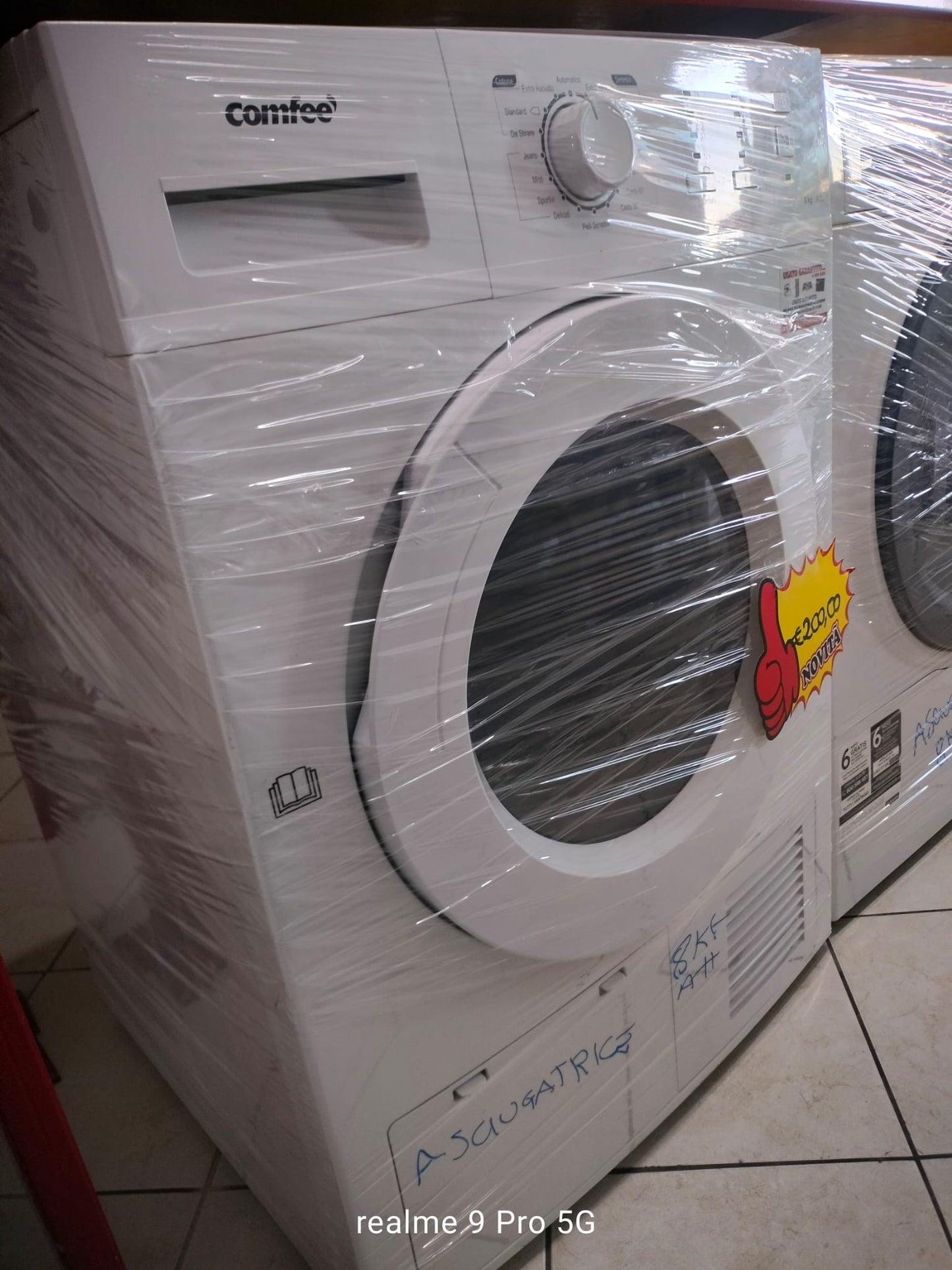 ASCIUGATRICE COMFEE 8KG