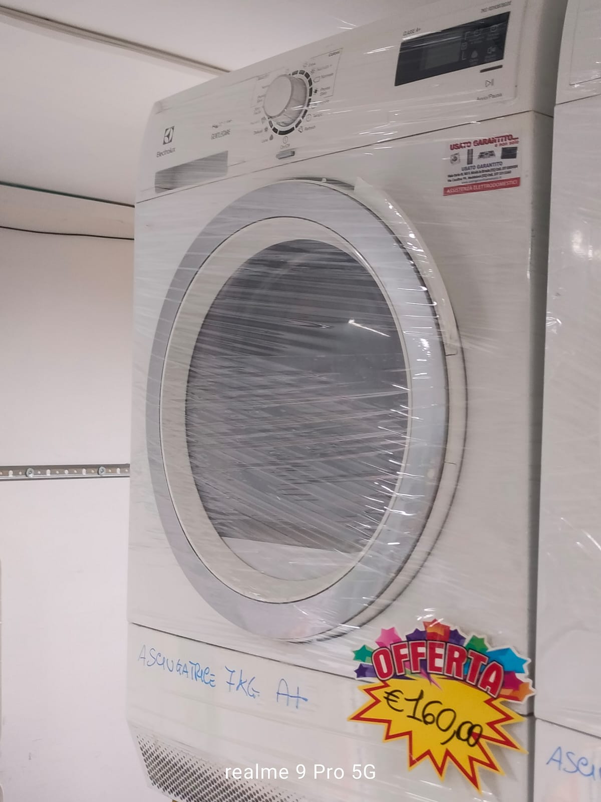 ASCIUGATRICE ELECTROLUX 7KG