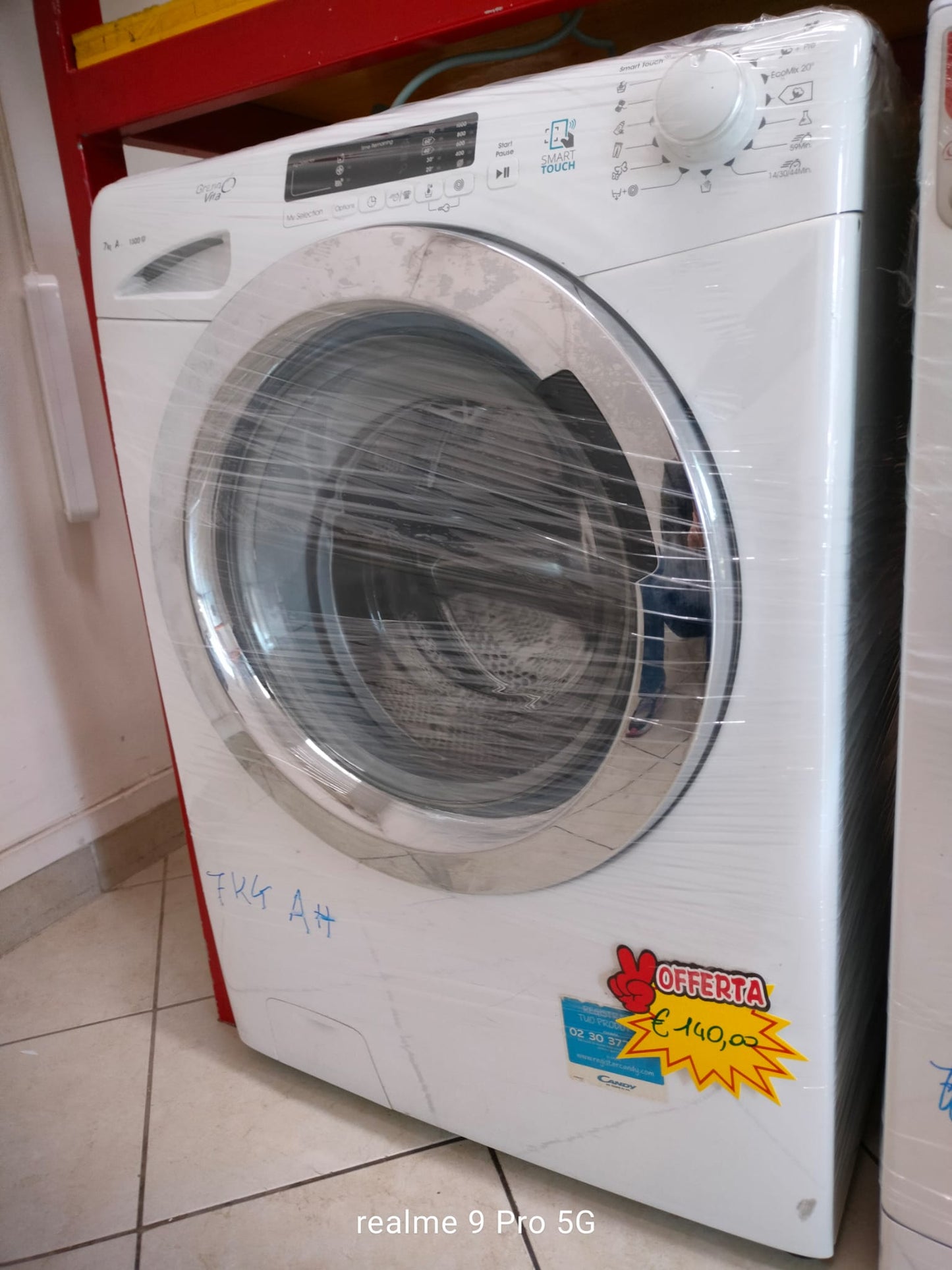 LAVATRICE CANDY GRANDO' VITA 7KG