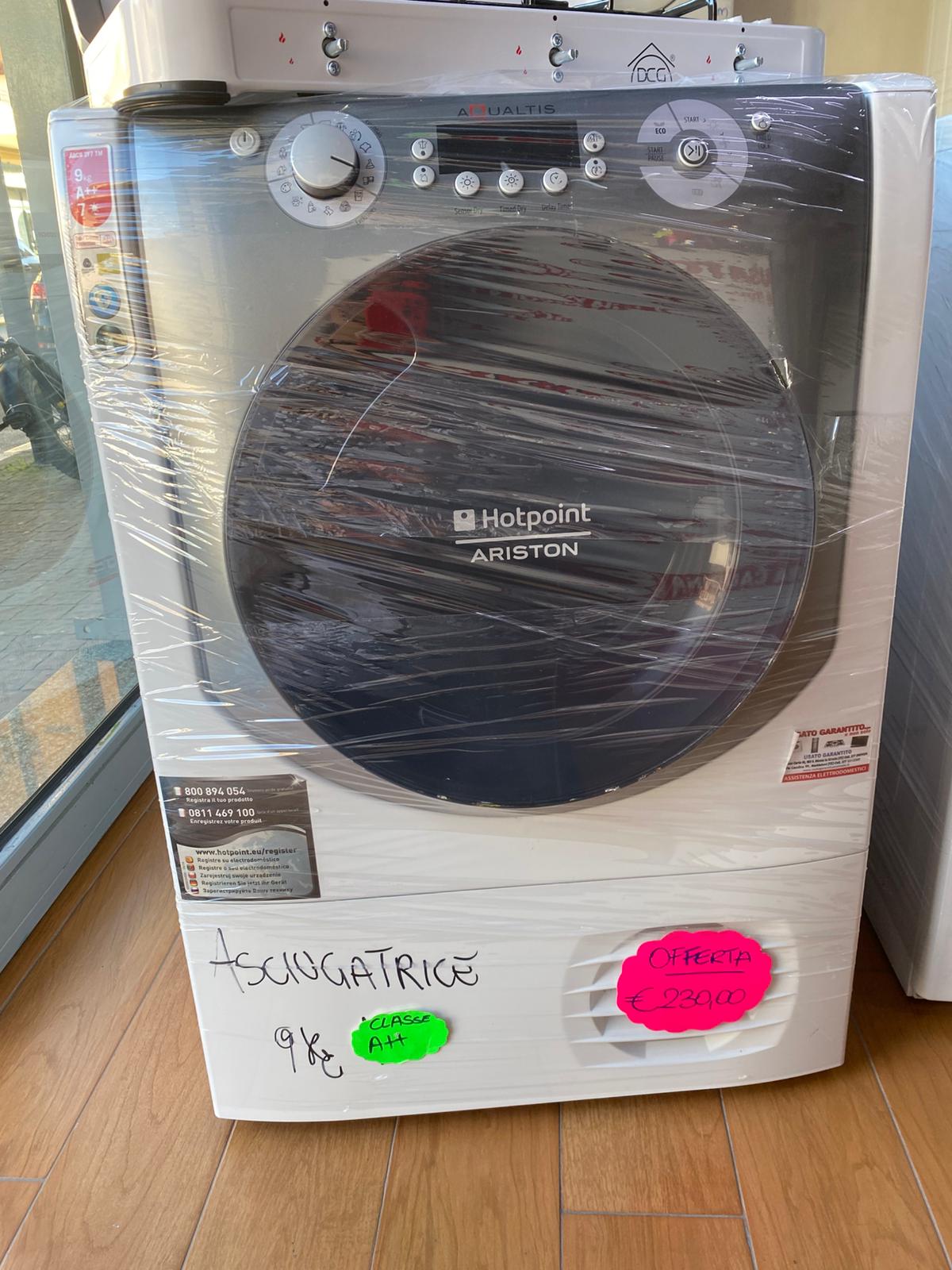 ASCUGATRICE HOTPOINT ARISTON AQUALTIS 9KG