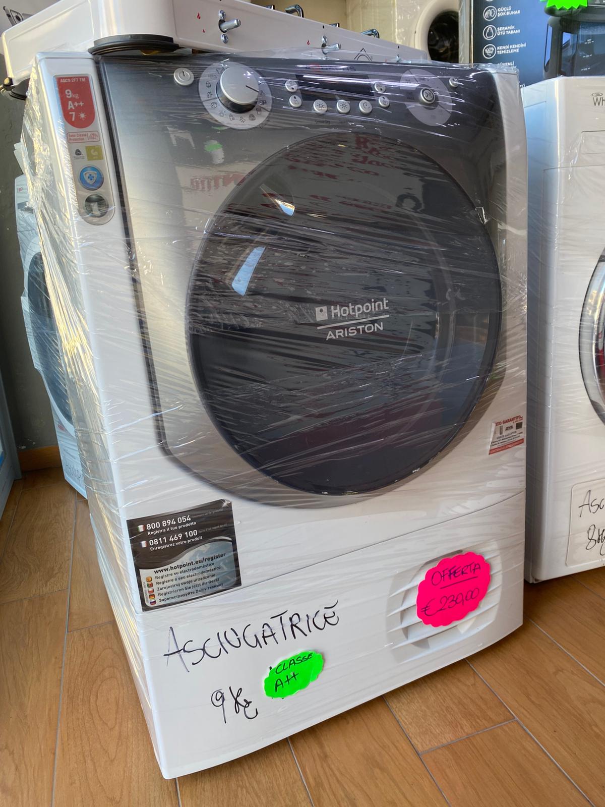 ASCUGATRICE HOTPOINT ARISTON AQUALTIS 9KG