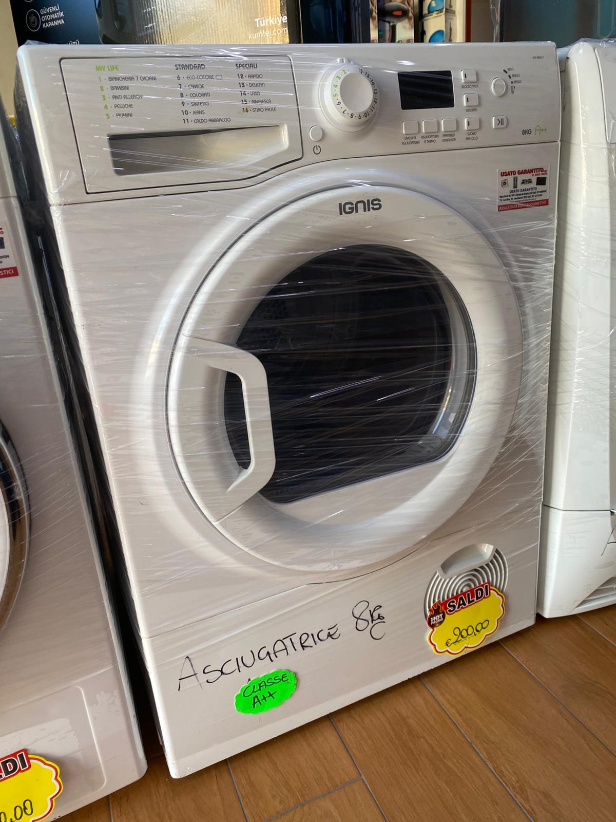 ASCIUGATRICE IGNIS 8KG