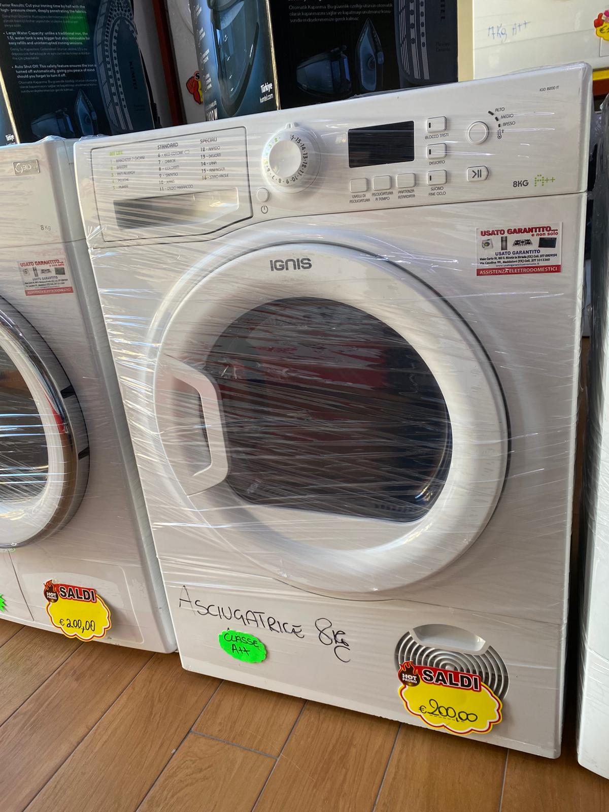 ASCIUGATRICE IGNIS 8KG