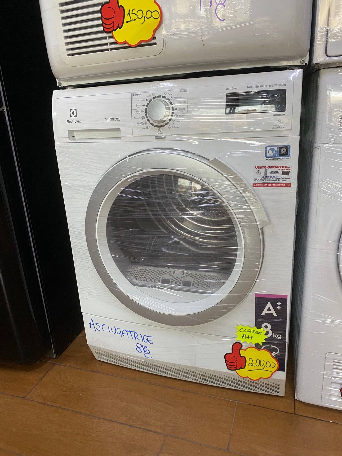 ASCIUGATRICE ELECTROLUX REX 8KG
