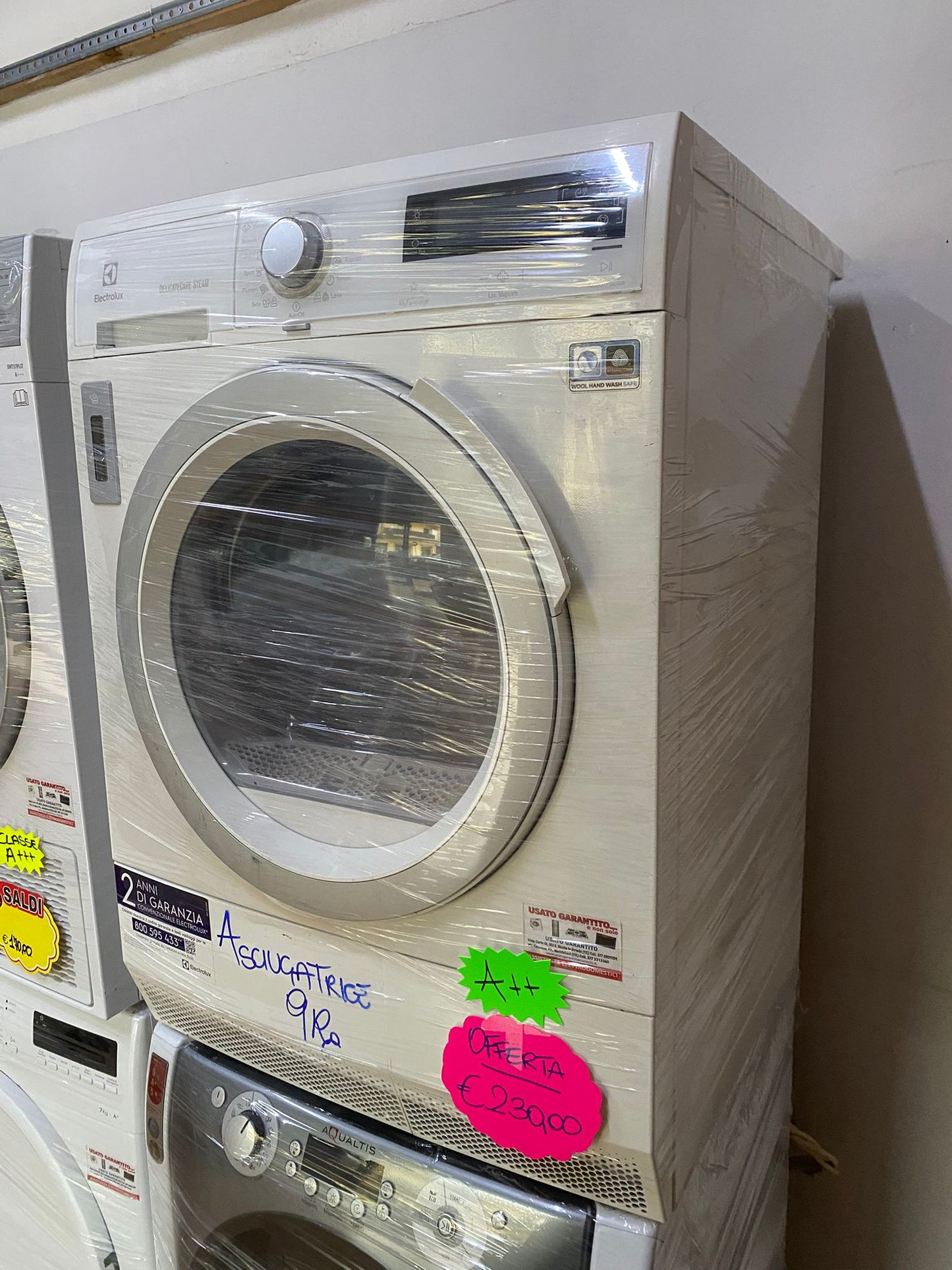 ASCIUGATRICE ELECTROLUX REX 9KG