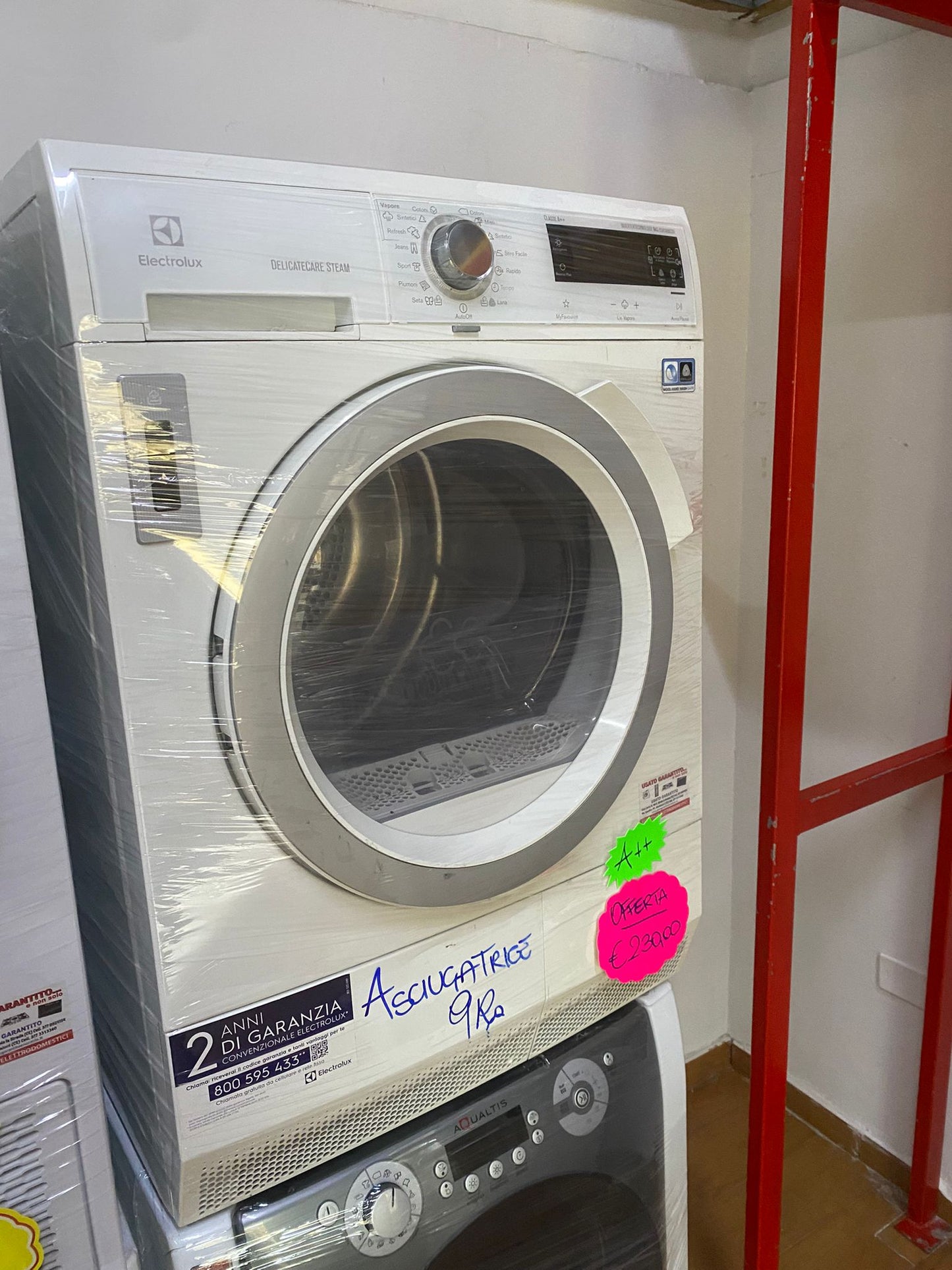 ASCIUGATRICE ELECTROLUX REX 9KG