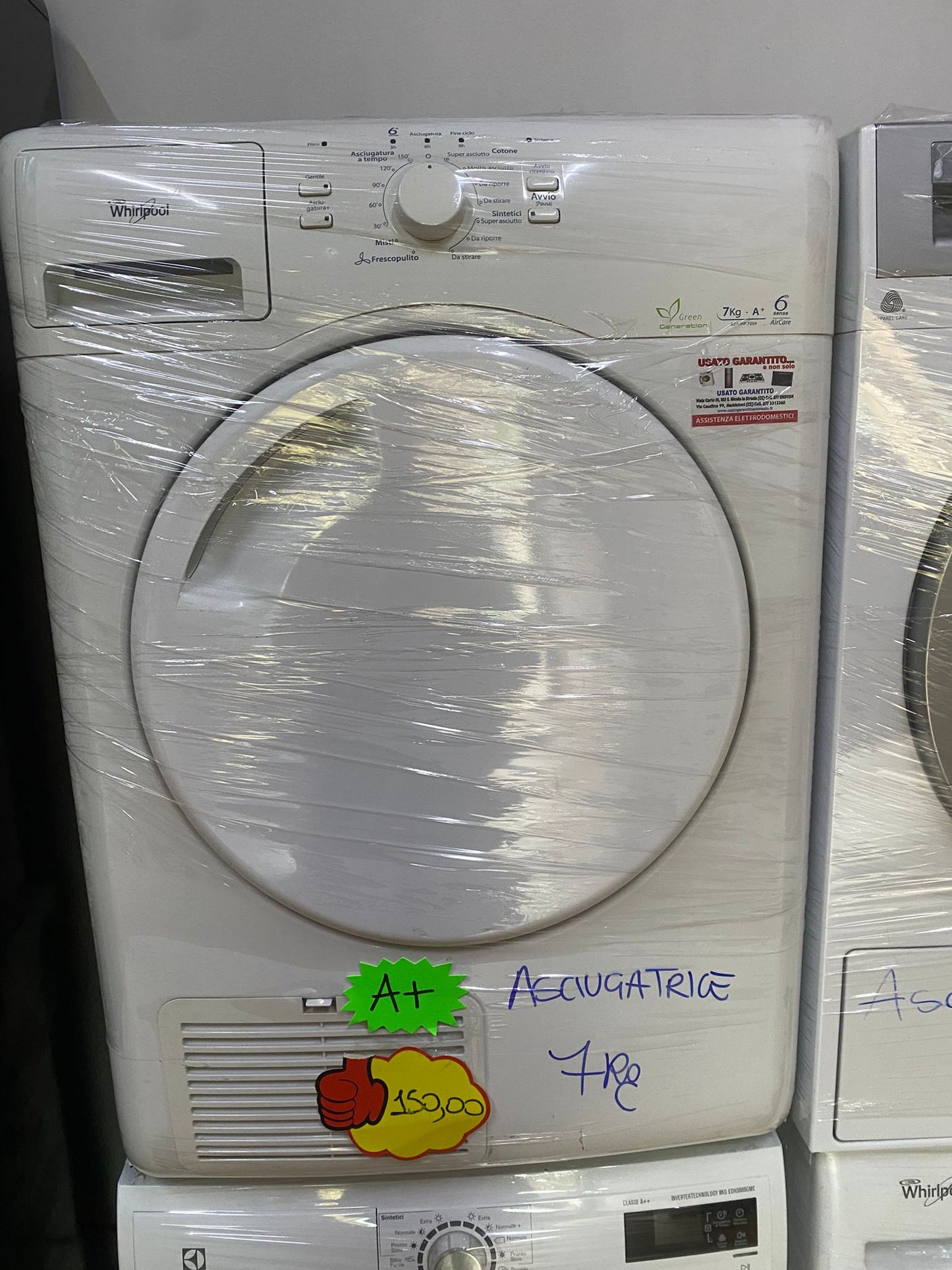 ASCIUGATRICE WHIRLPOOL 7KG