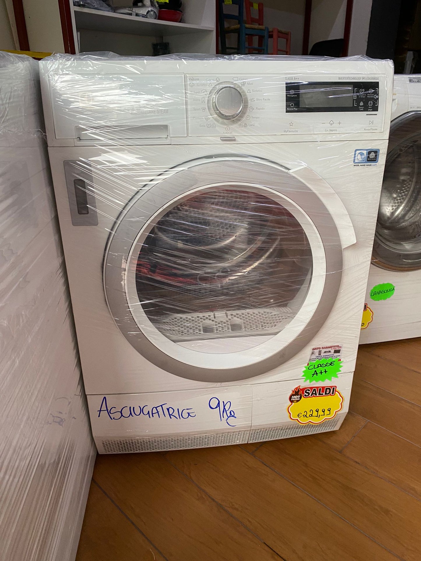 ASCIUGATRICE ELETROLUX REX 9KG