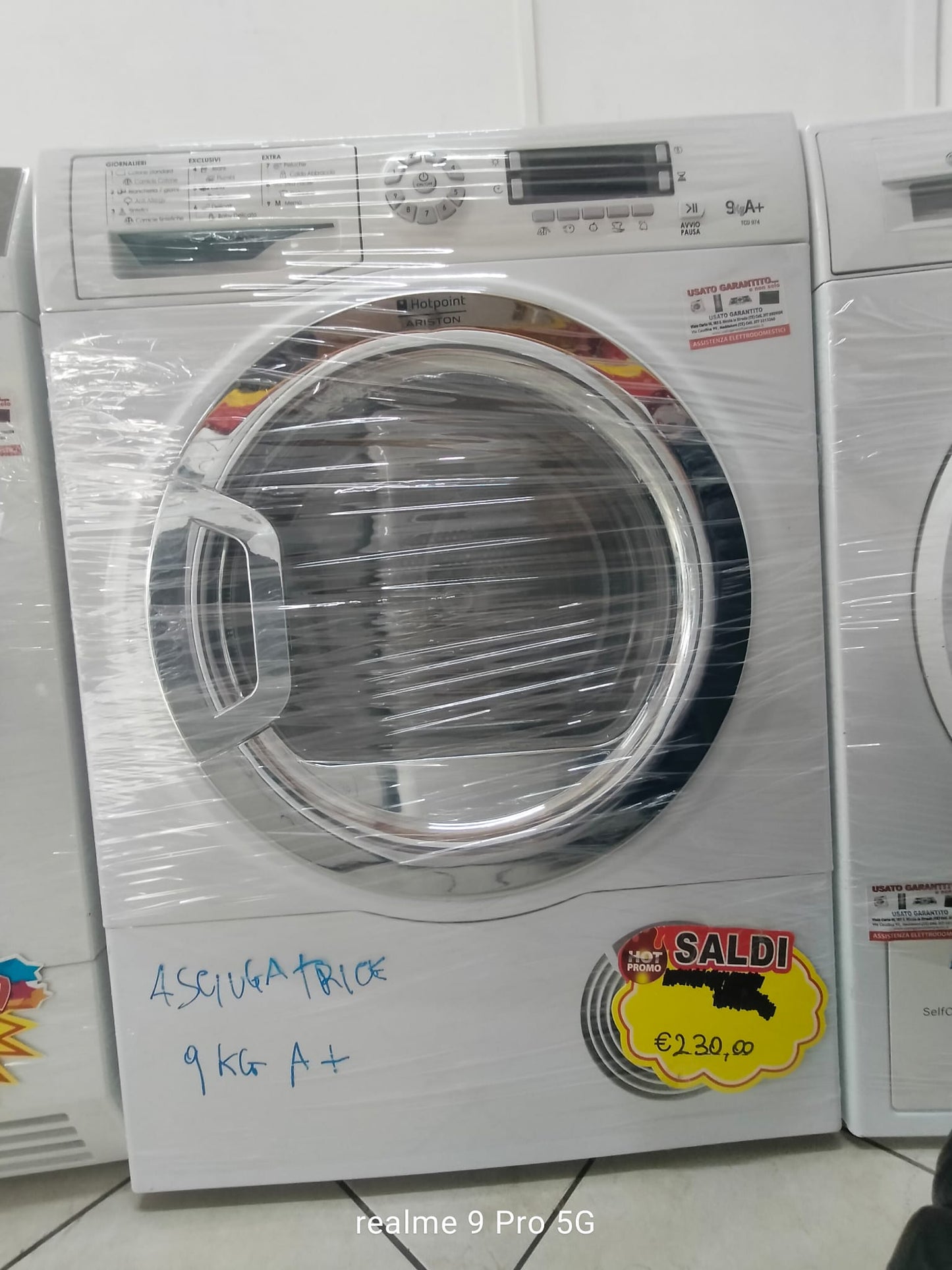 ASCIUGATRICE HOTPOINT ARISTON 9KG