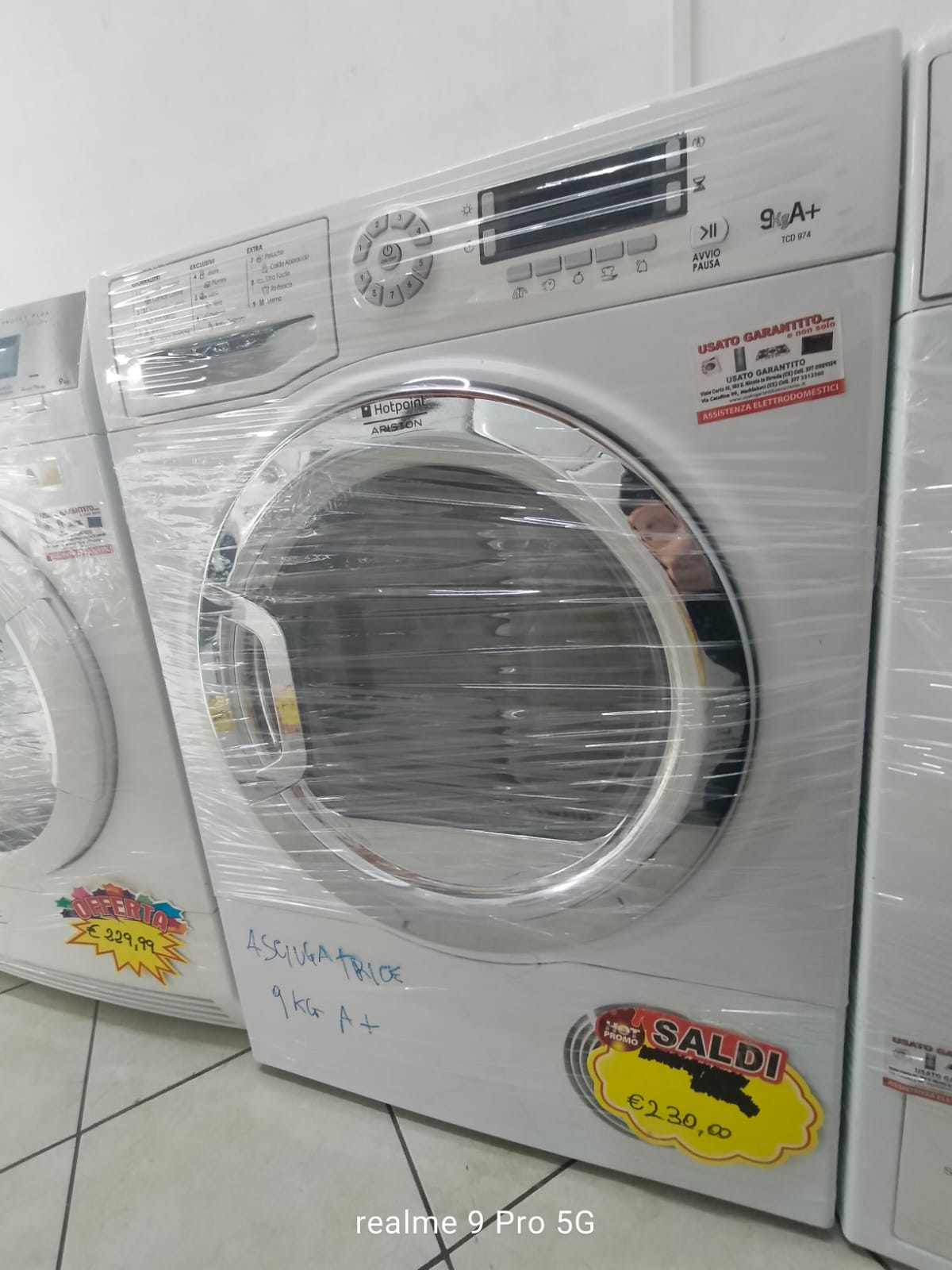 ASCIUGATRICE HOTPOINT ARISTON 9KG