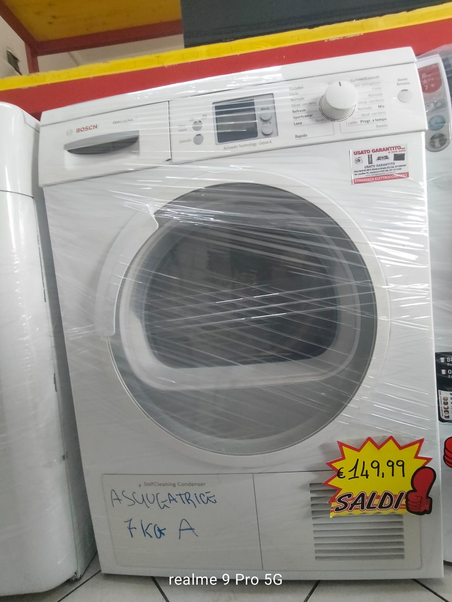 ASCIUGATRICE BOSCH 7KG