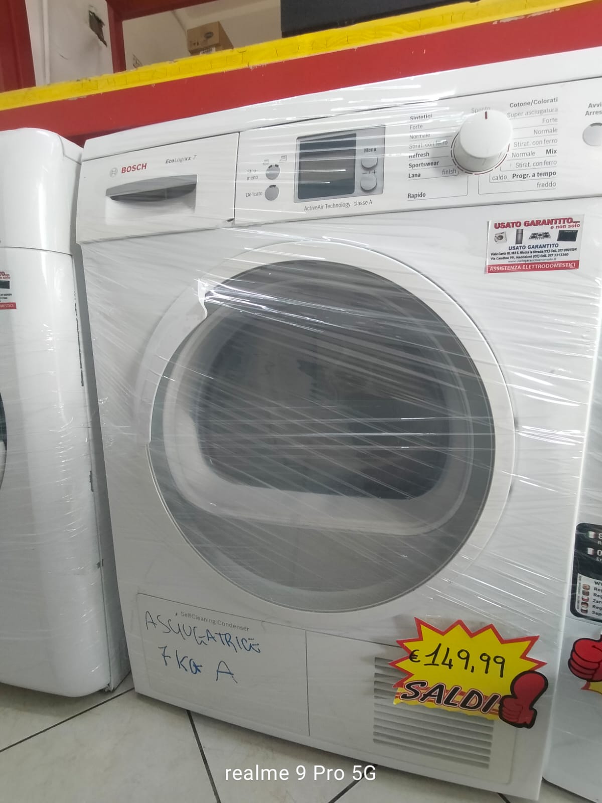 ASCIUGATRICE BOSCH 7KG