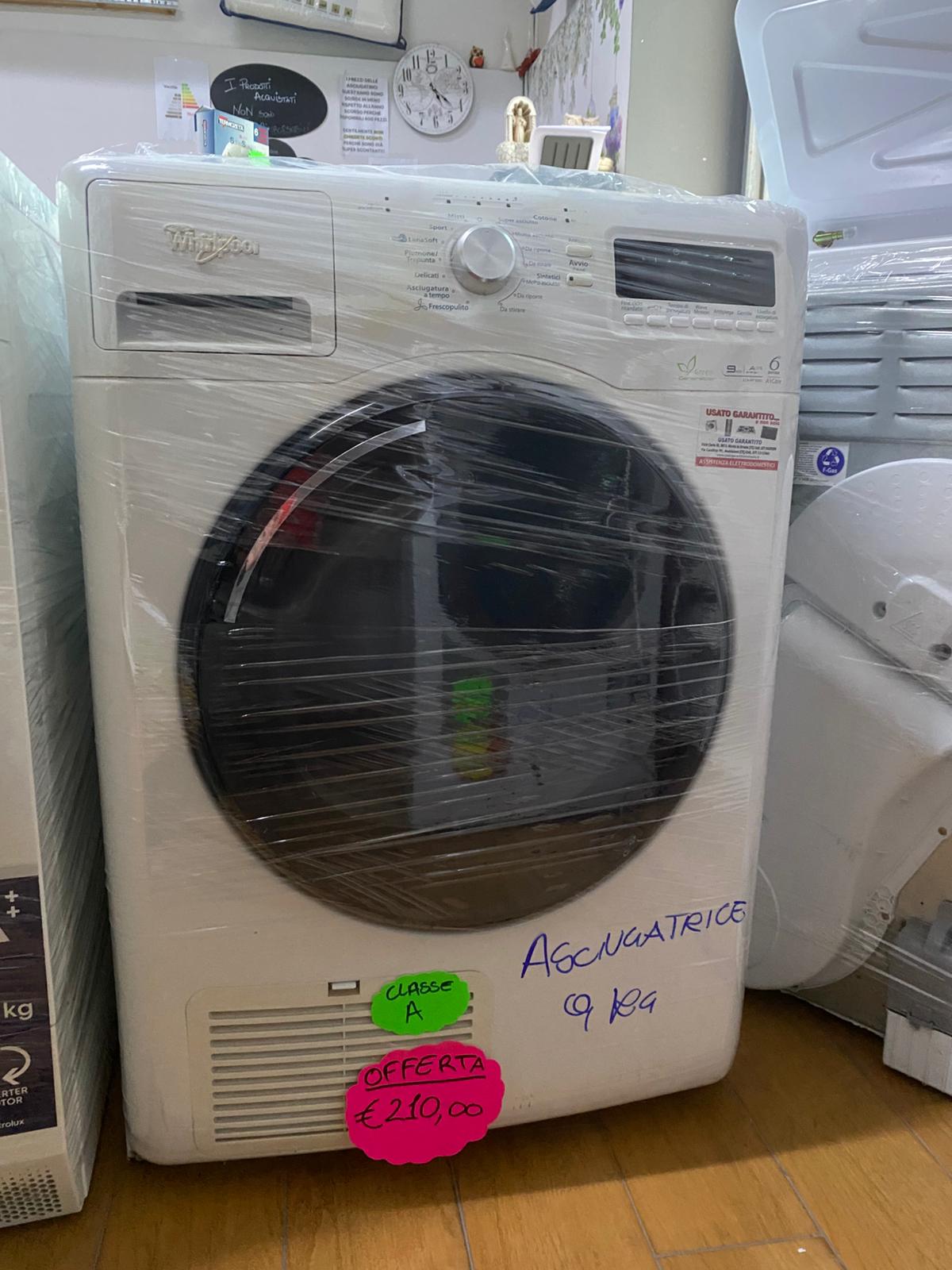 ASCIUGTRICE WHIRLPOOL 9KG